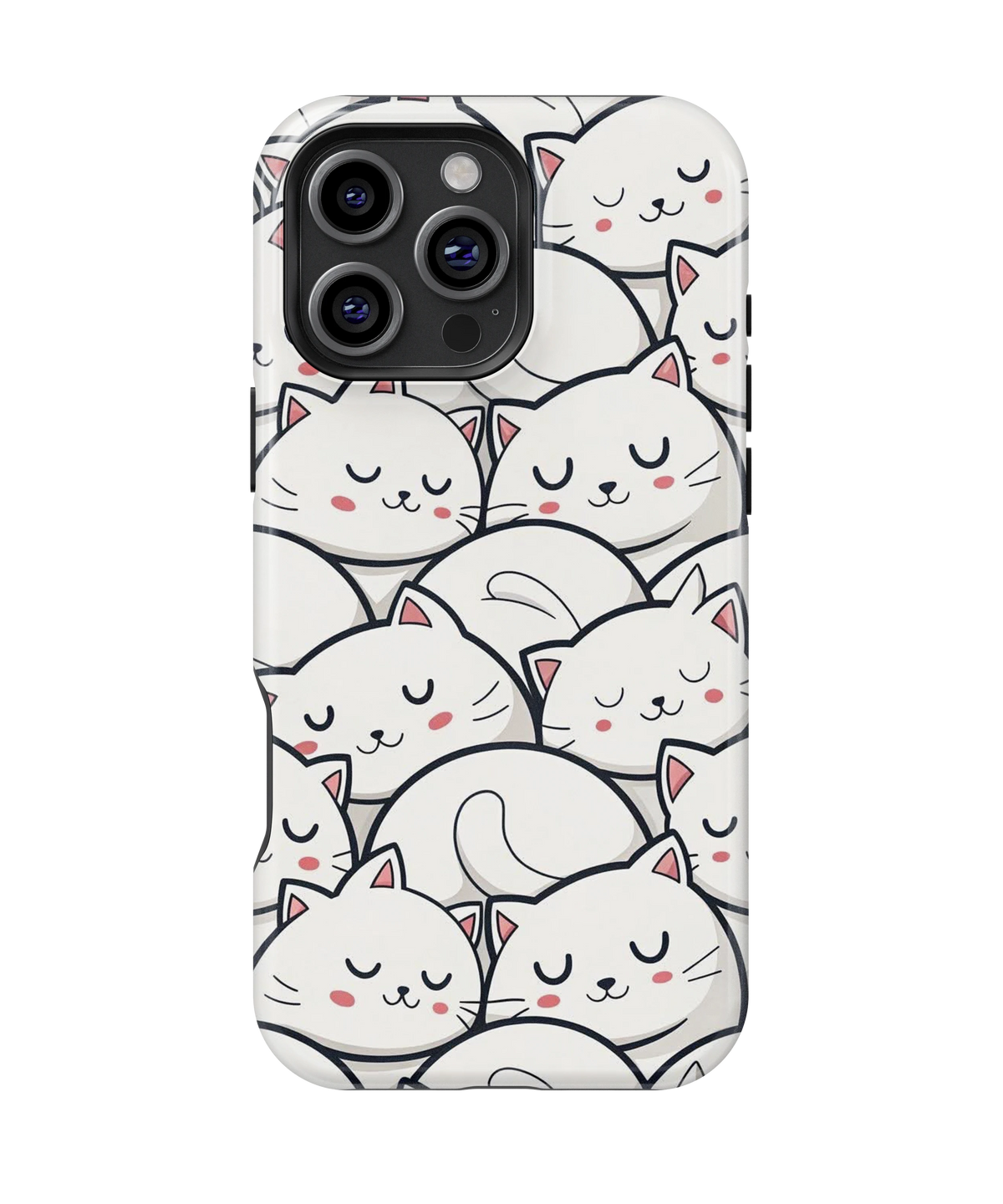 Coque iPhone – Cute Cats Pattern