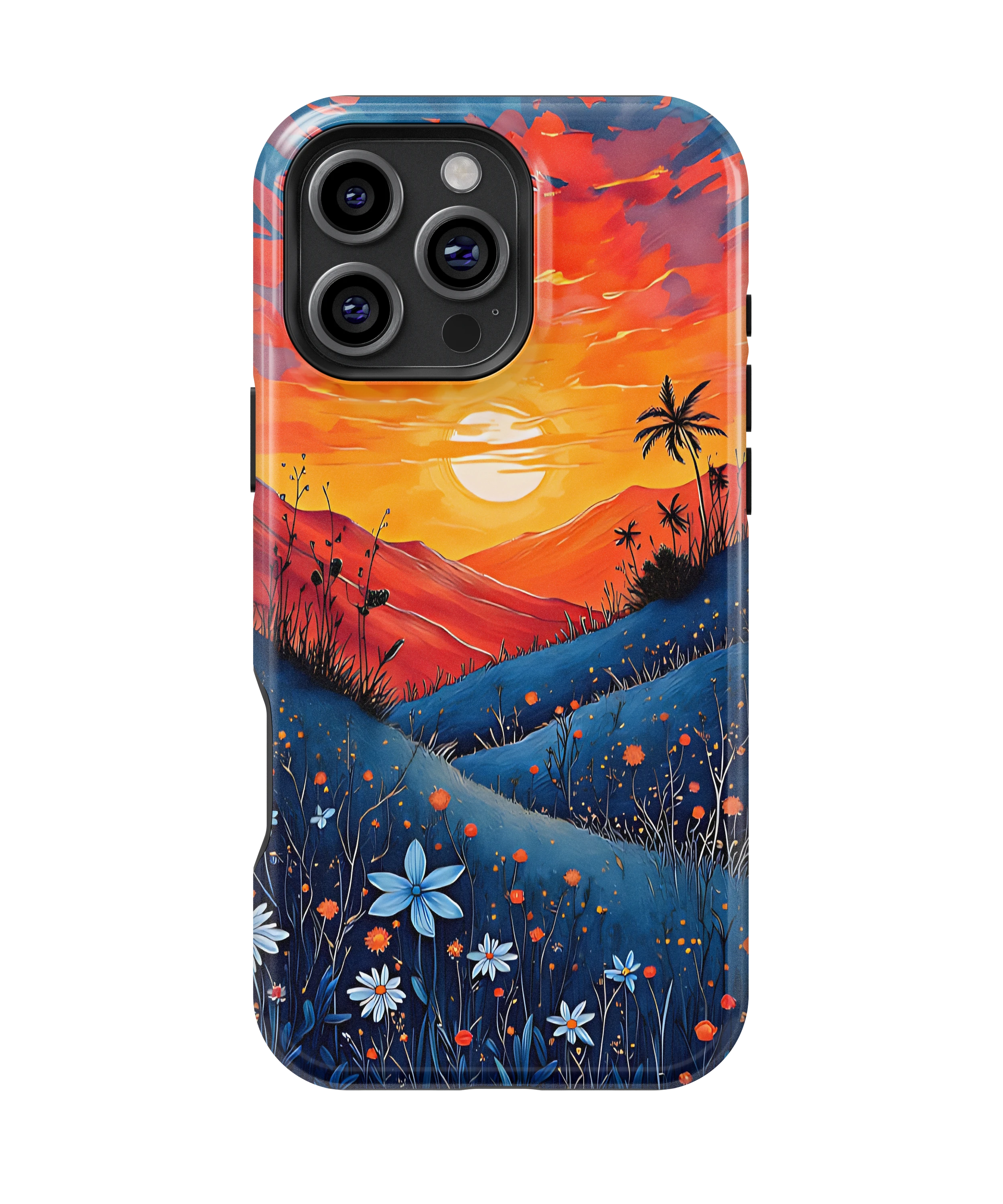 Coque iPhone Sunset Landscape