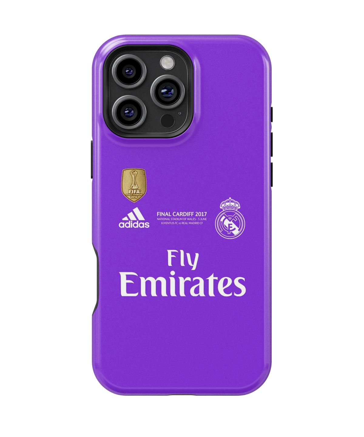 Coque iPhone Real Madrid – Violet | Fly Emirates