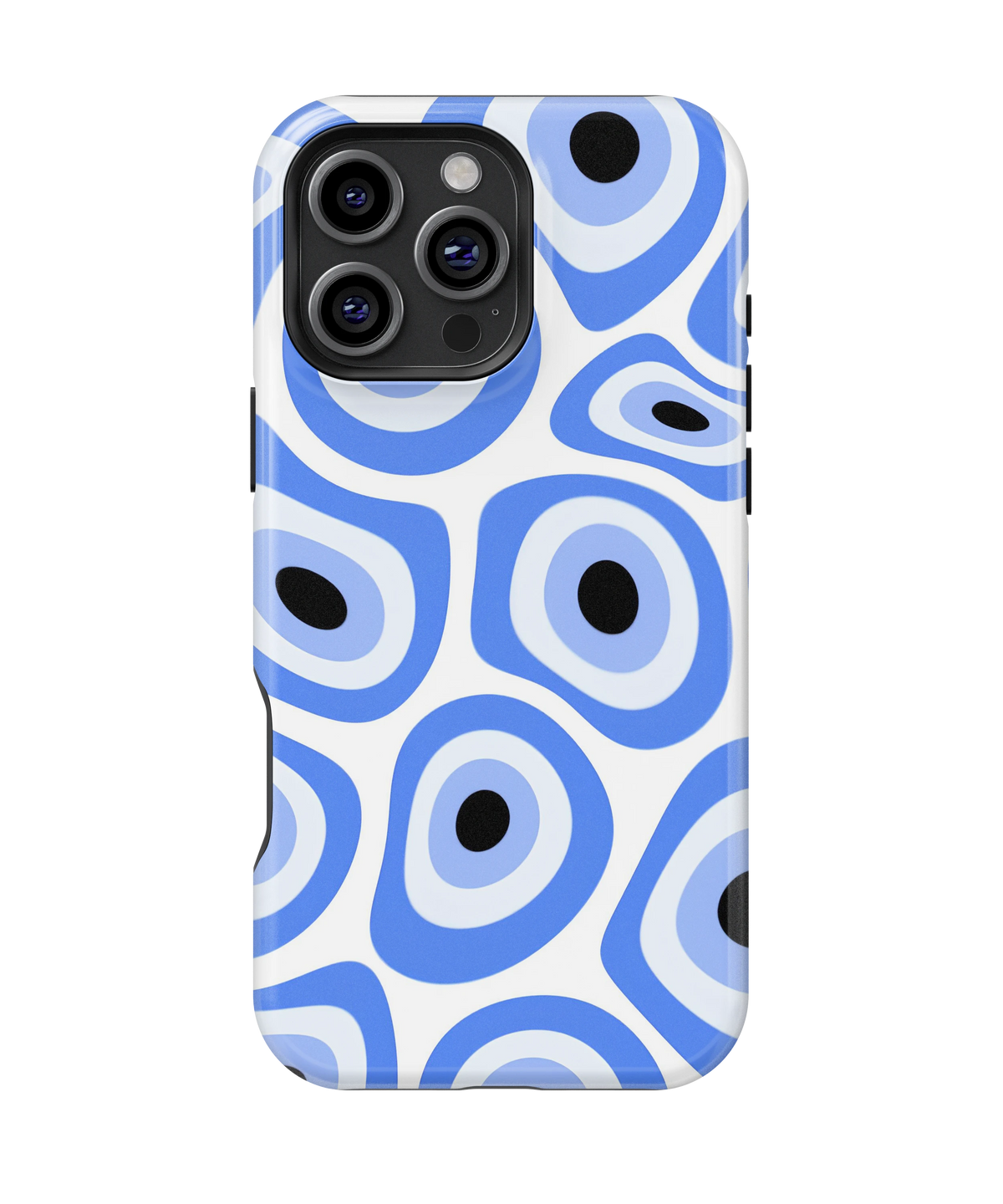 Coque iPhone – Design Œil Bleu