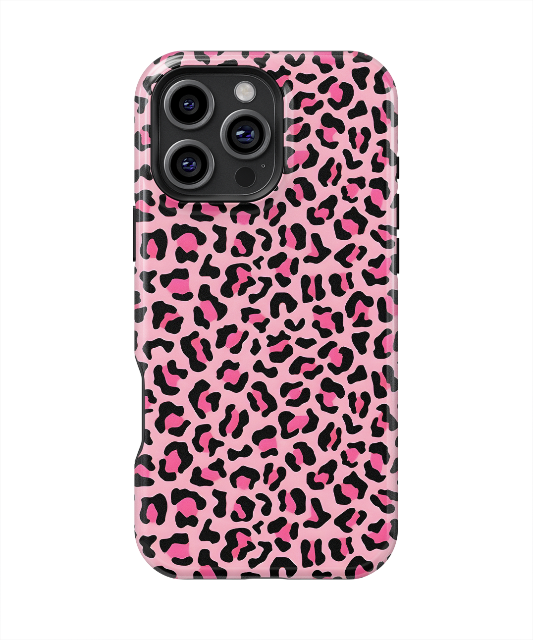 Coque iPhone – Motif Léopard Rose Tendance