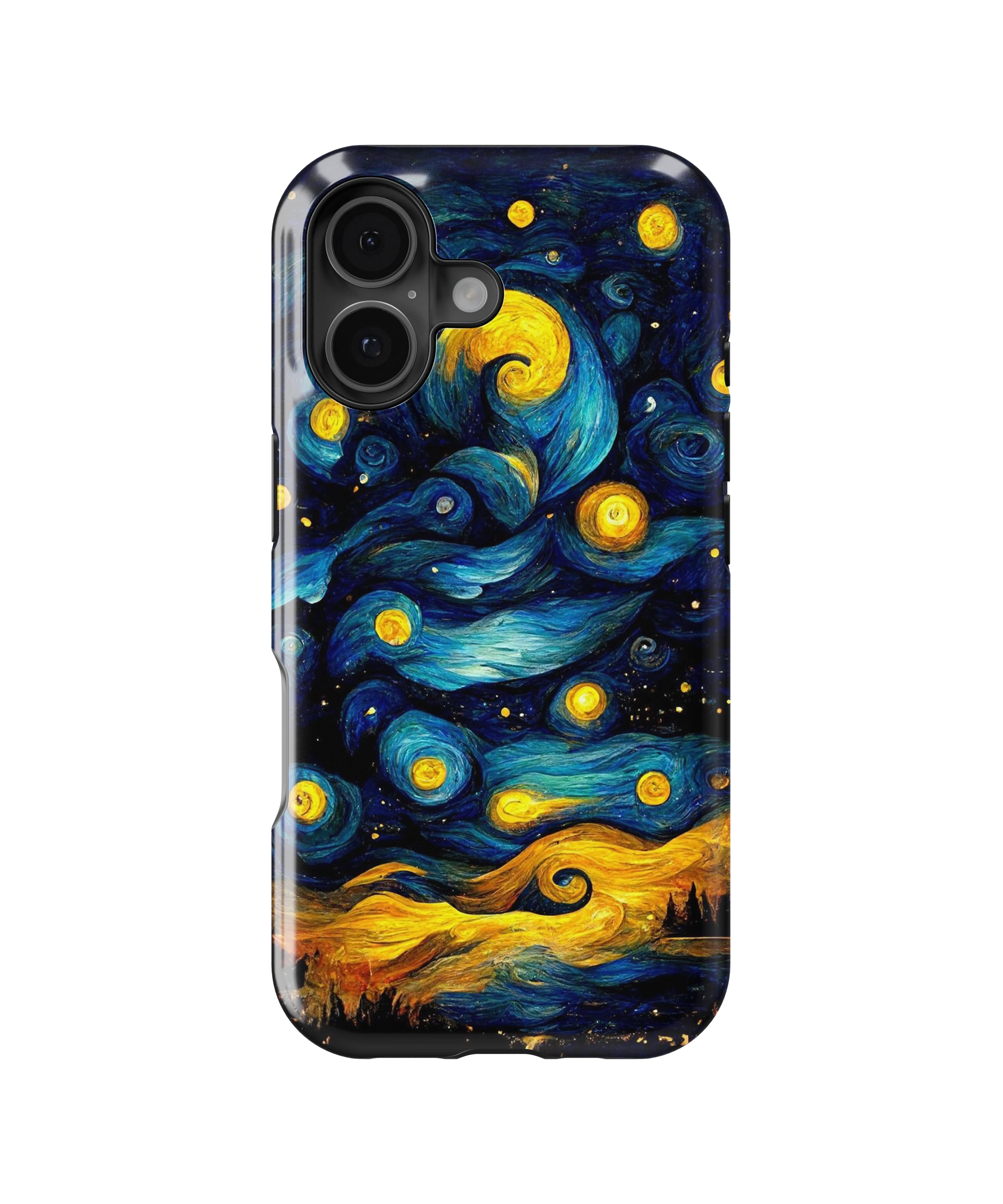 Coque iPhone – Nuit Étoilée Artistique