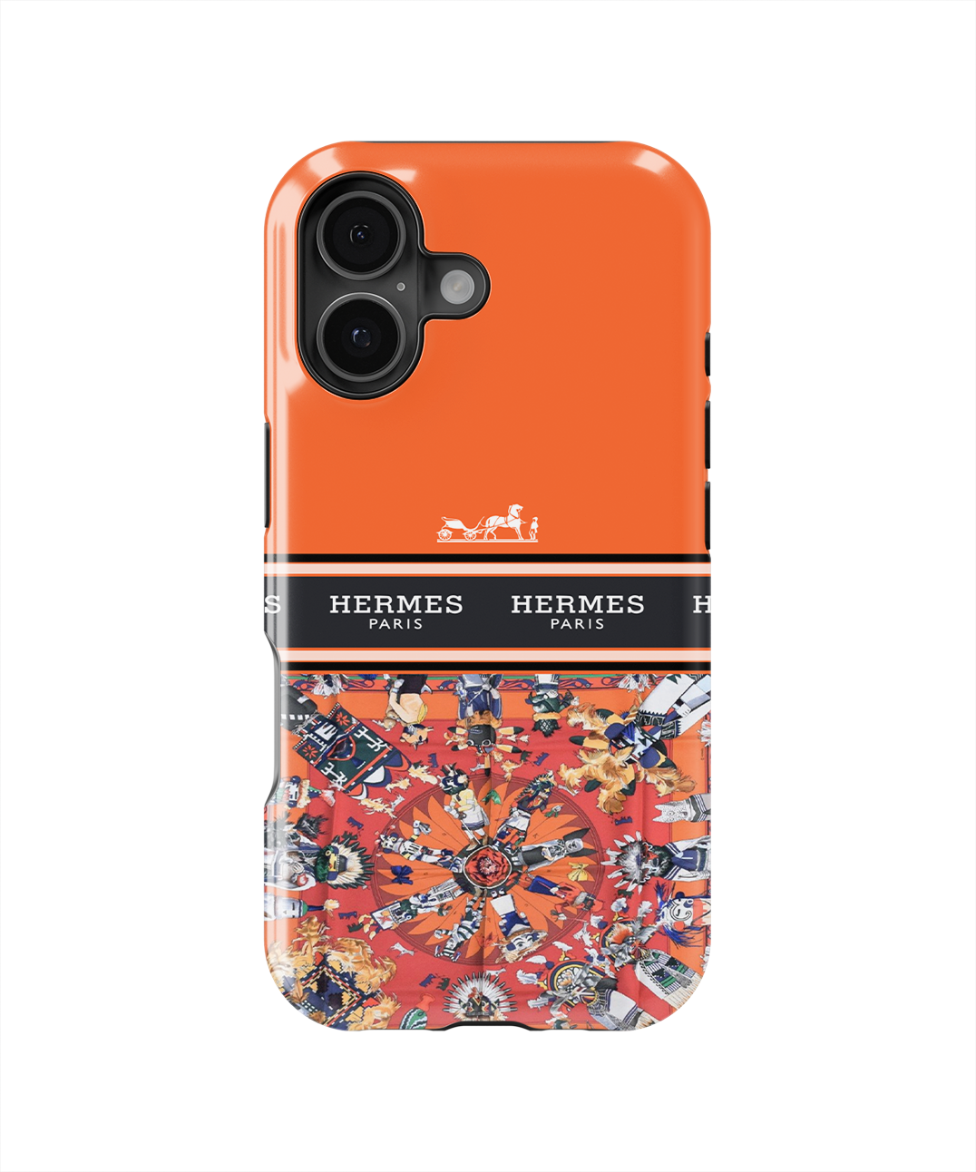 Coque iPhone – Design Hermès Luxe