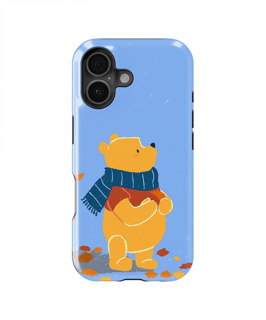 Coque iPhone – Ours Mignon Style Automne