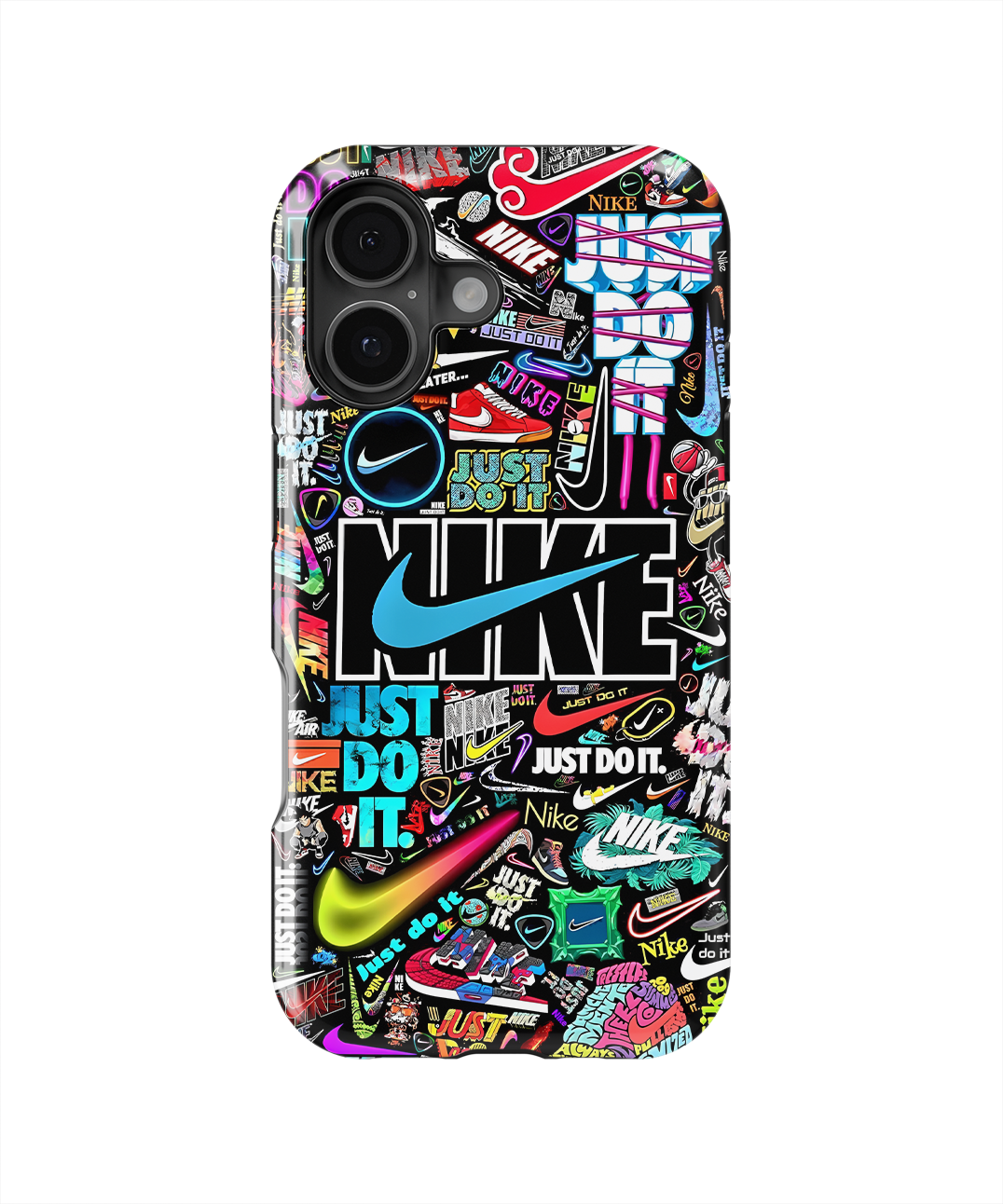 Coque iPhone – Design Streetwear Nike Multicolore