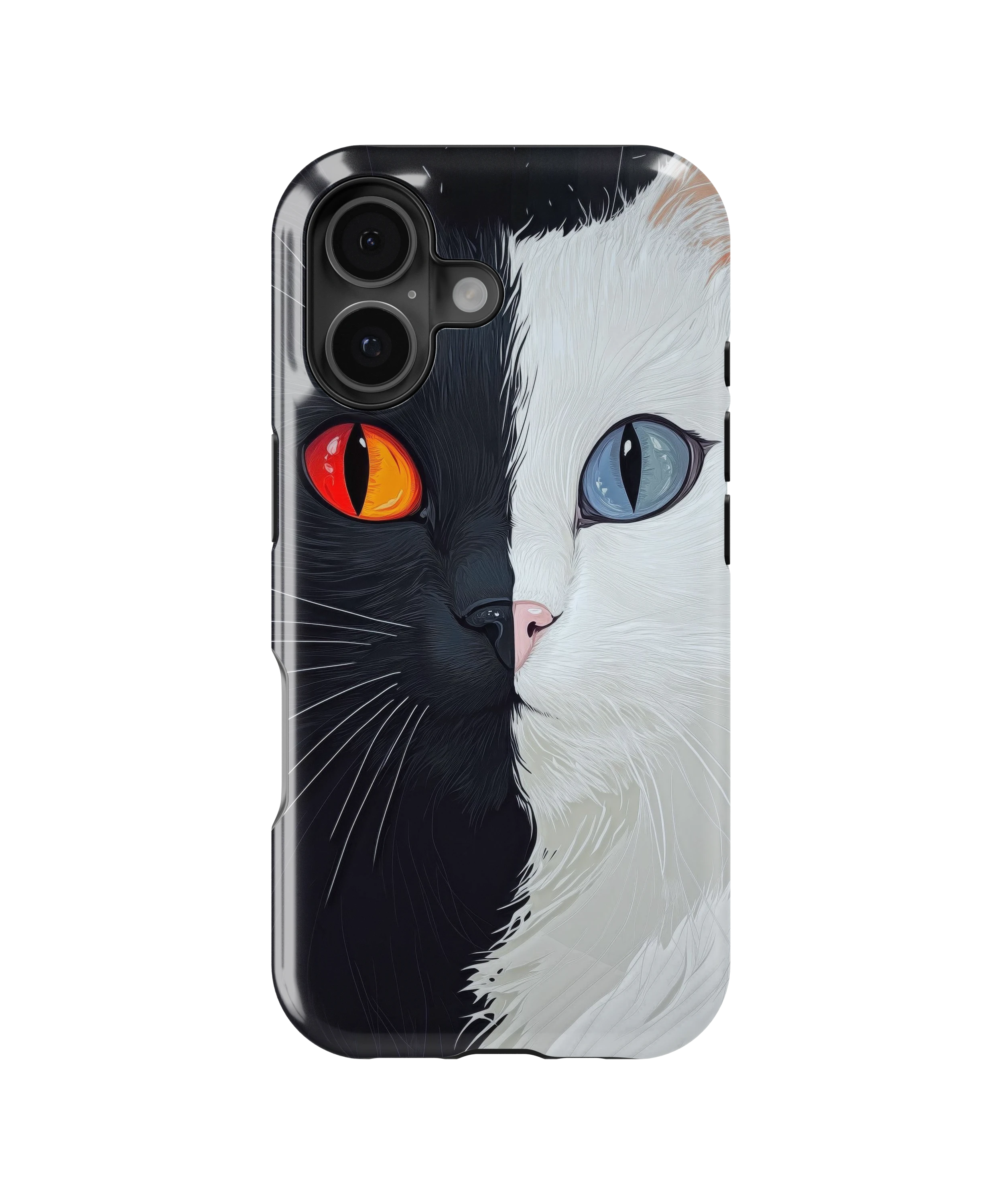 Coque iPhone Chat Yin & Yang