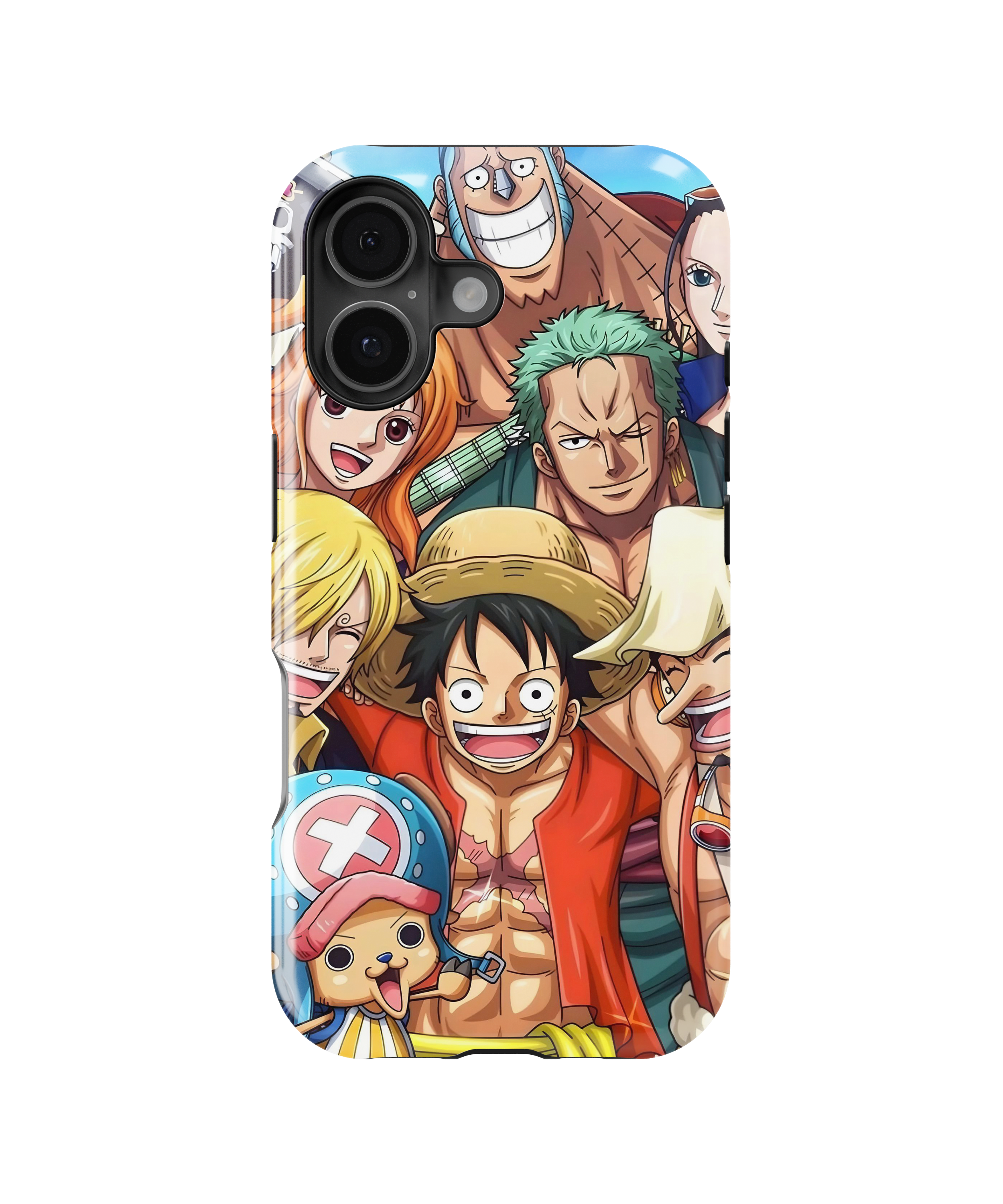 Coque iPhone Équipage Straw Hat – Anime One Piece