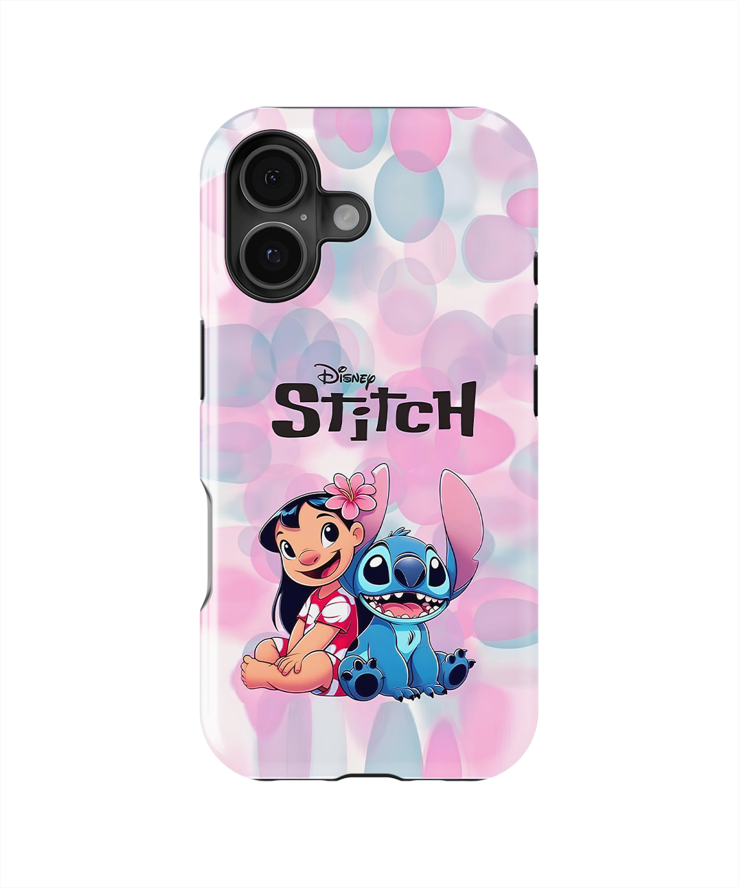 Coque iPhone – Lilo & Stitch Cute & Love