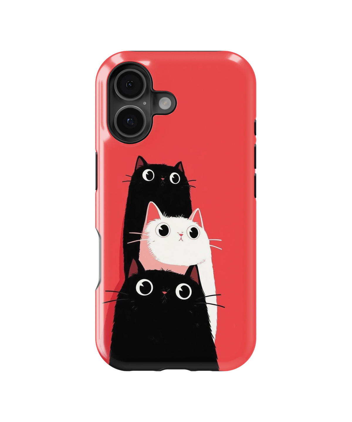 Coque iPhone – Trio de Chats