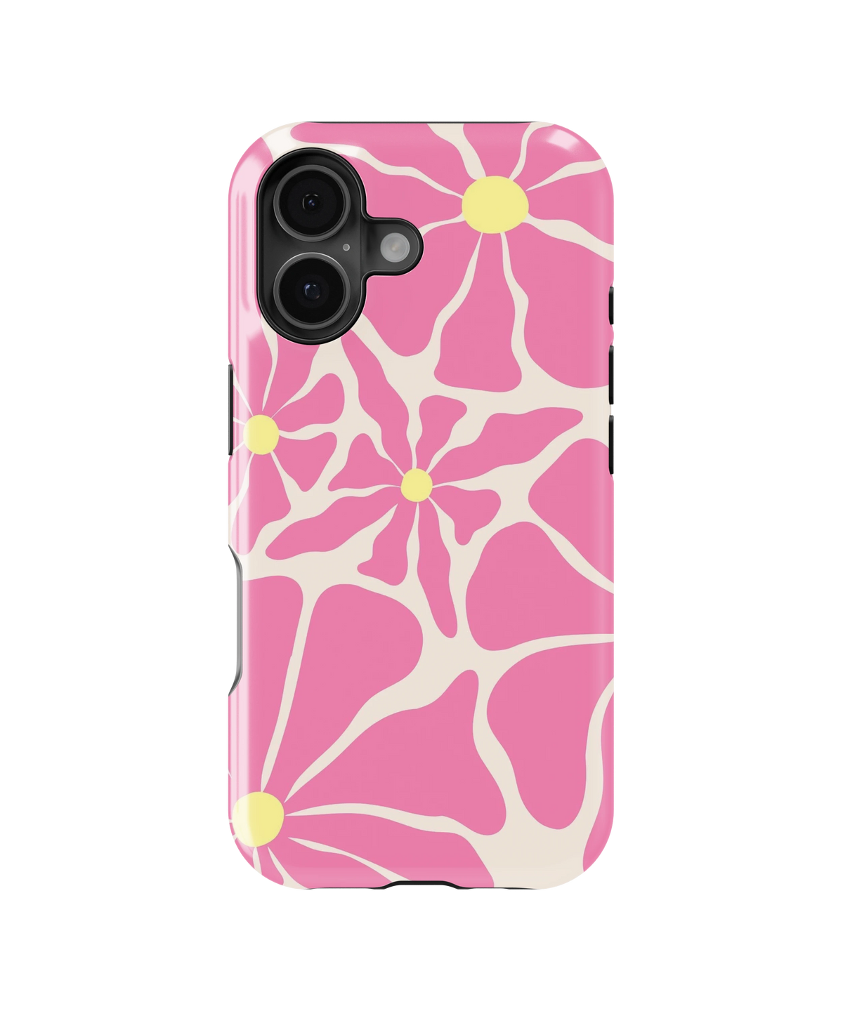 Coque iPhone – Design Fleurs Pop