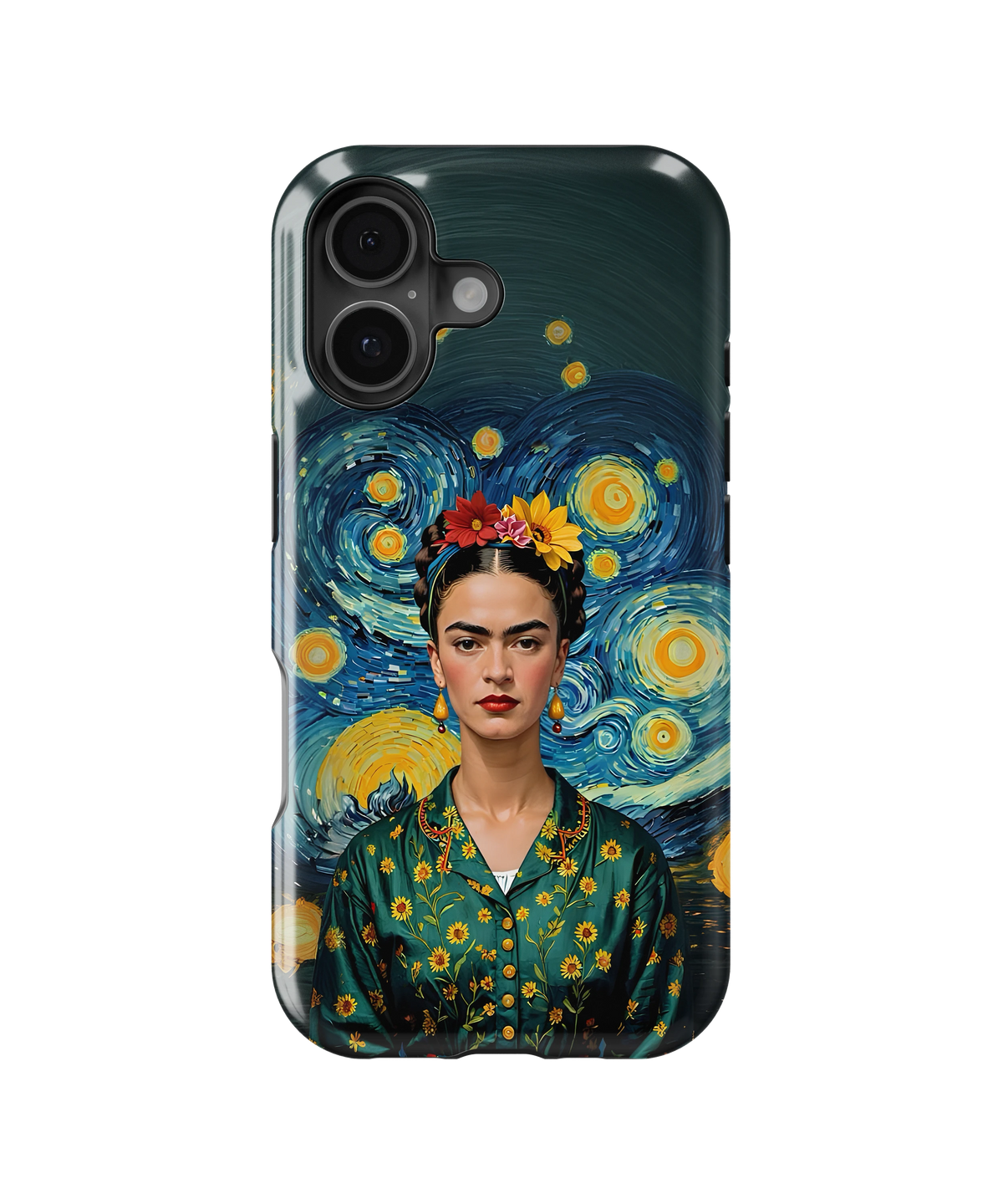 Coque iPhone Frida Kahlo – Style Floral | Art