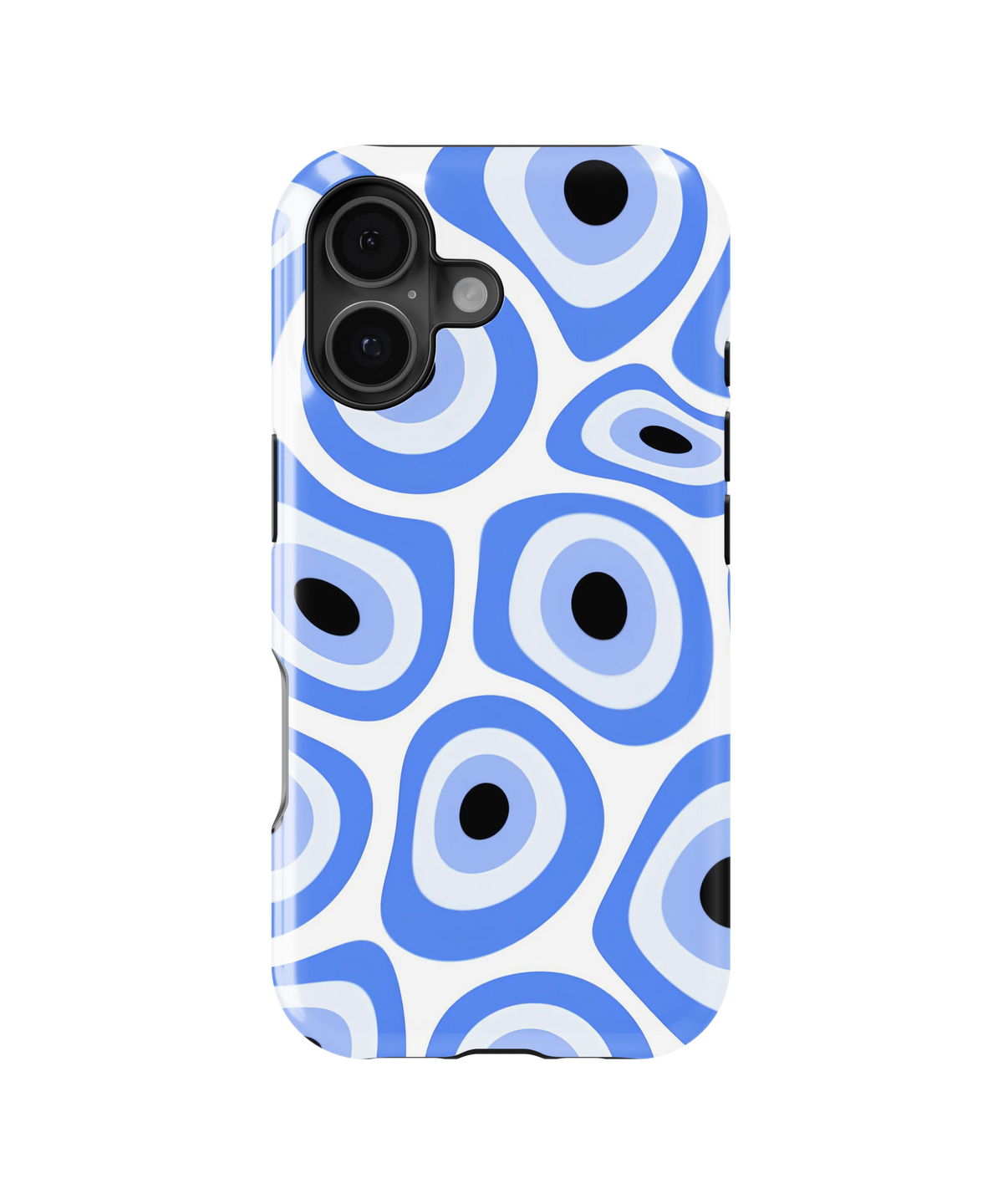 Coque iPhone – Design Œil Bleu