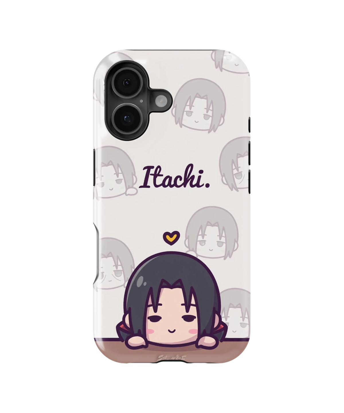Coque iPhone Itachi – Design Chibi Violet | Naruto