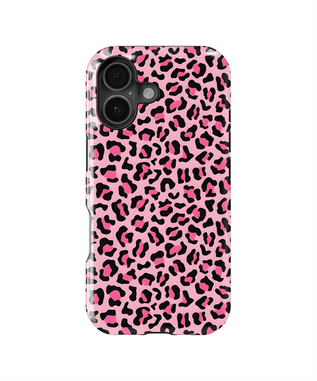 Coque iPhone – Motif Léopard Rose Tendance