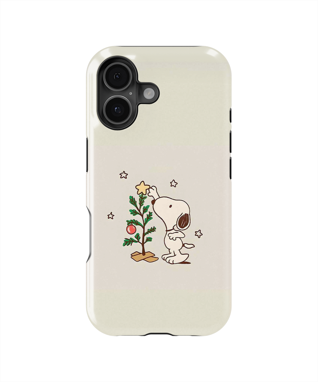 Coque iPhone – Snoopy Noël Minimaliste