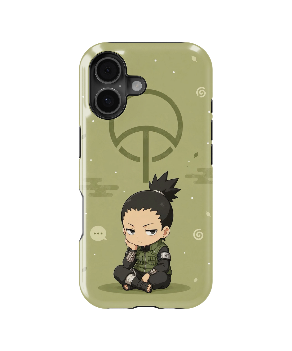 Coque iPhone Shikamaru – Style vert | Naruto