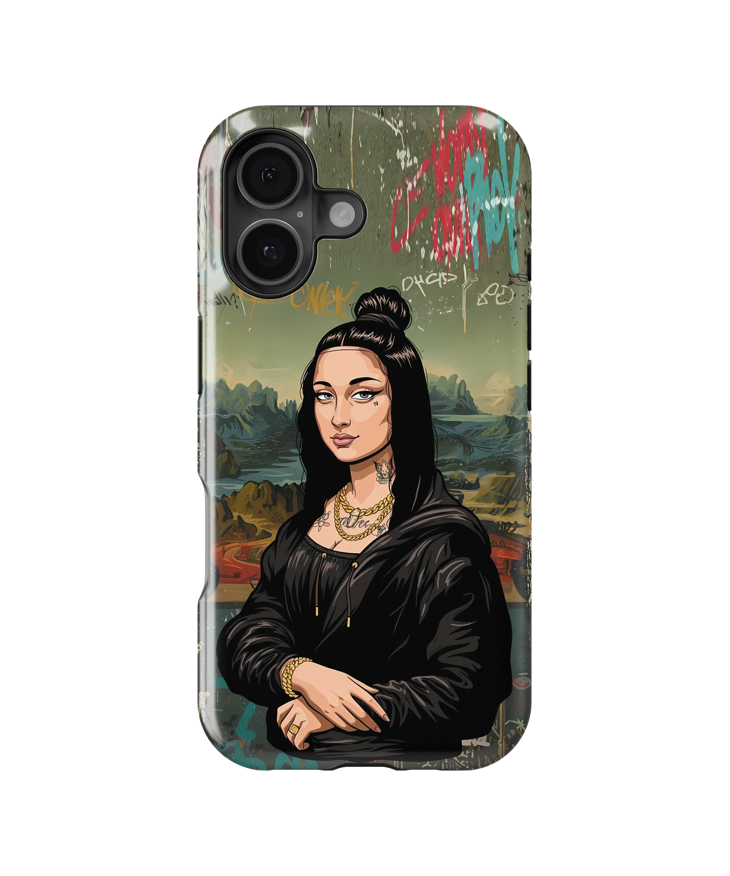 Coque iPhone Mona Lisa Street Style
