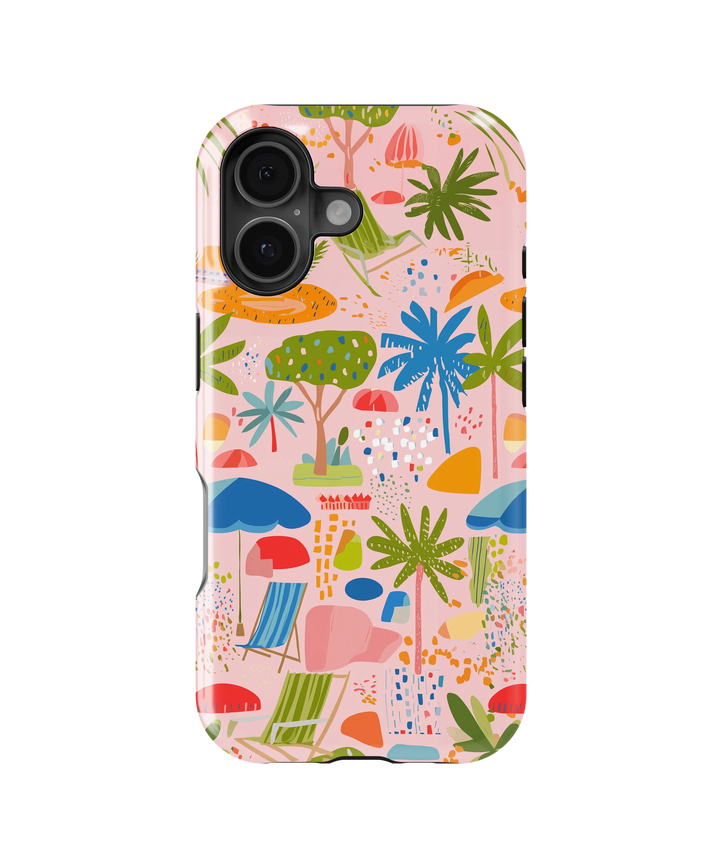 Coque iPhone – Design Summer Pastel Plage & Vacances
