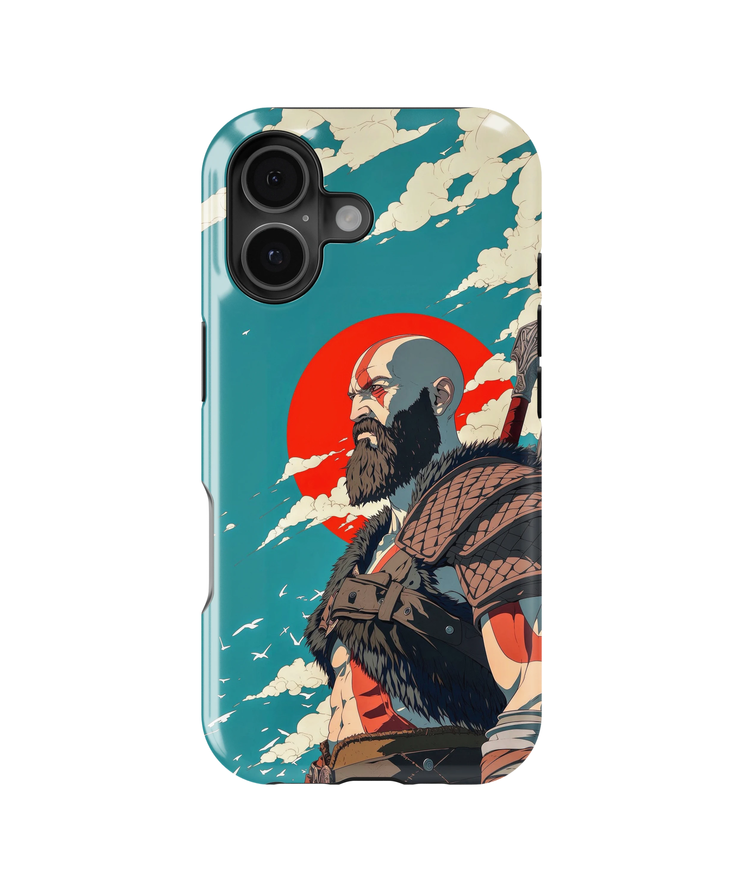 Coque iPhone – Design Kratos