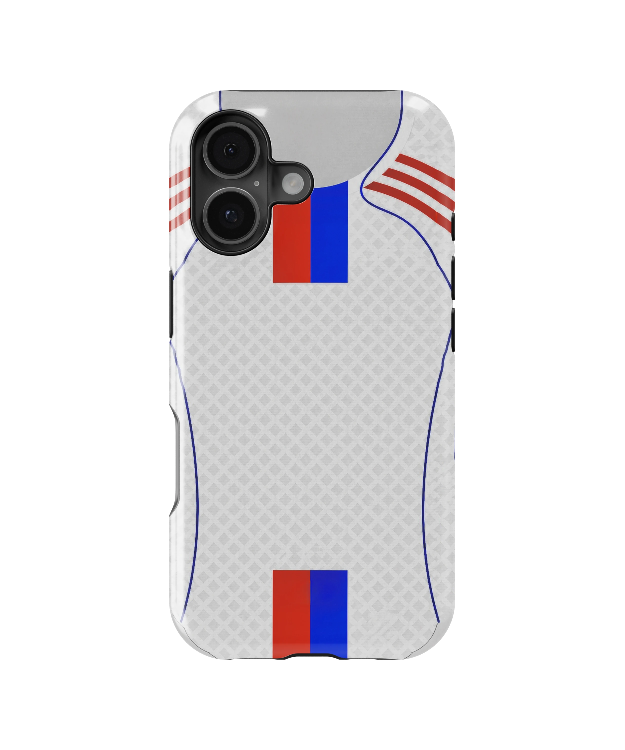 Coque iPhone – Style Maillot Olympique Lyonnais (Lyon)