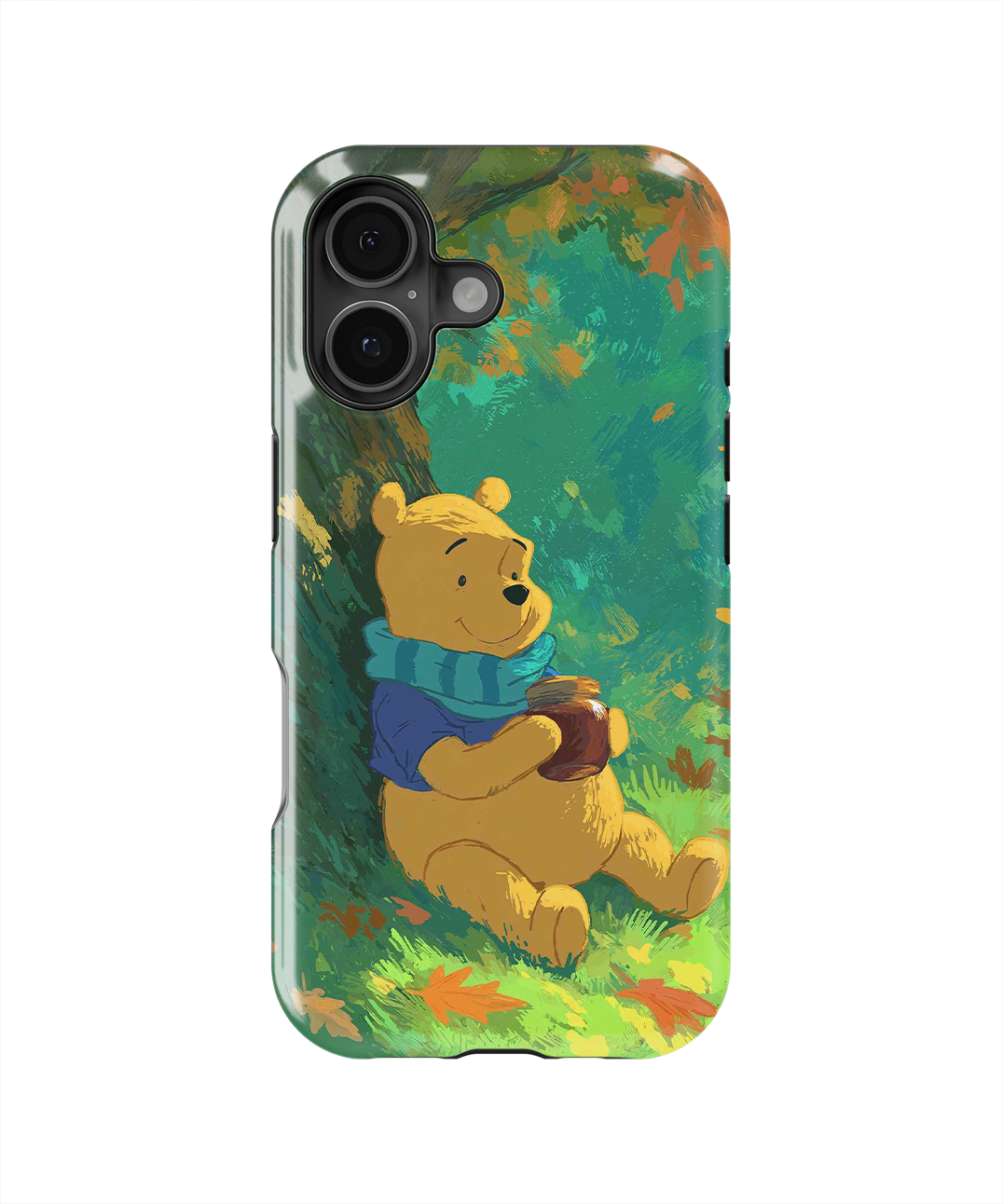 Coque iPhone – Ours Mignon & Ambiance Nature