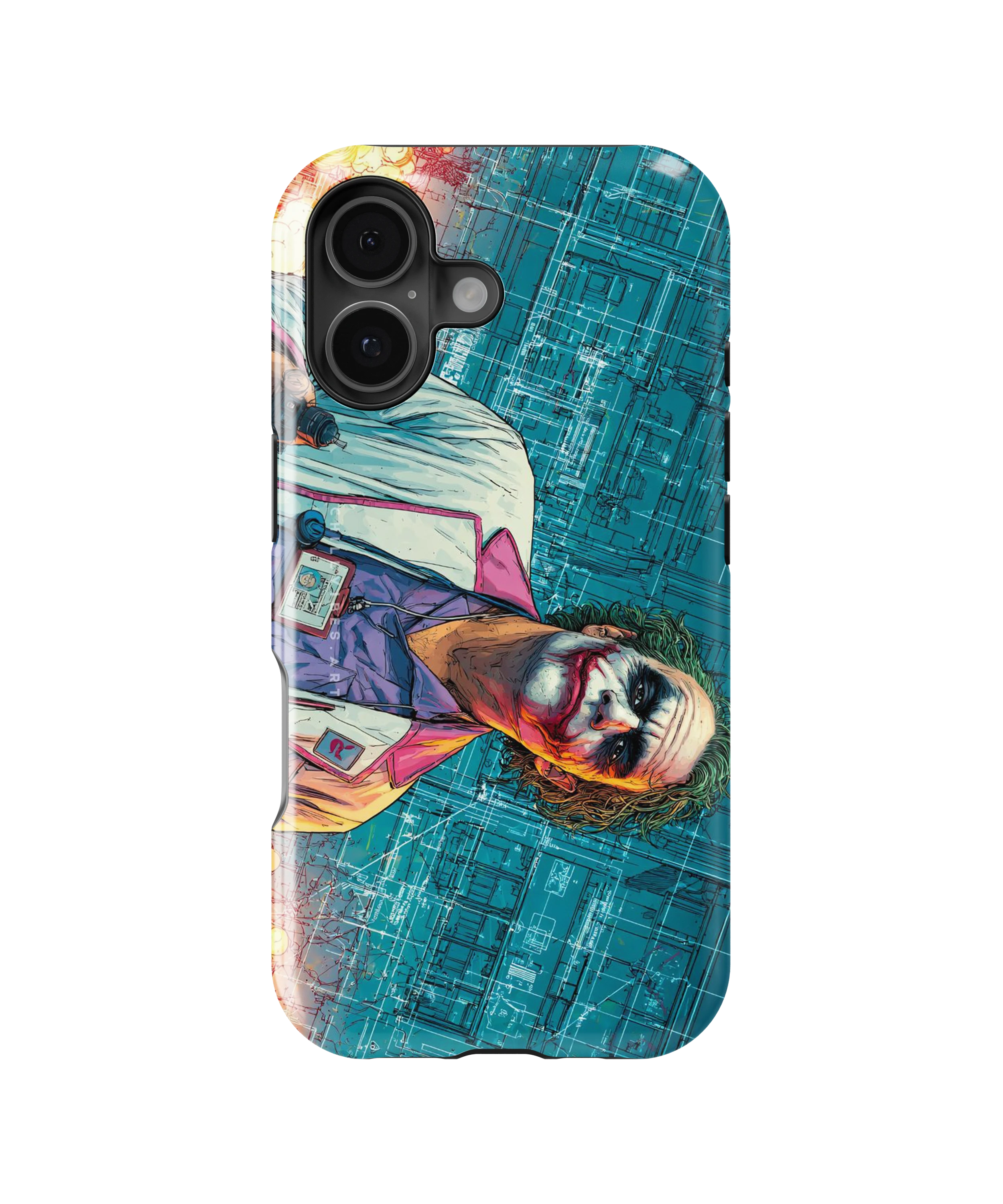 Coque iPhone Joker Art Urbain