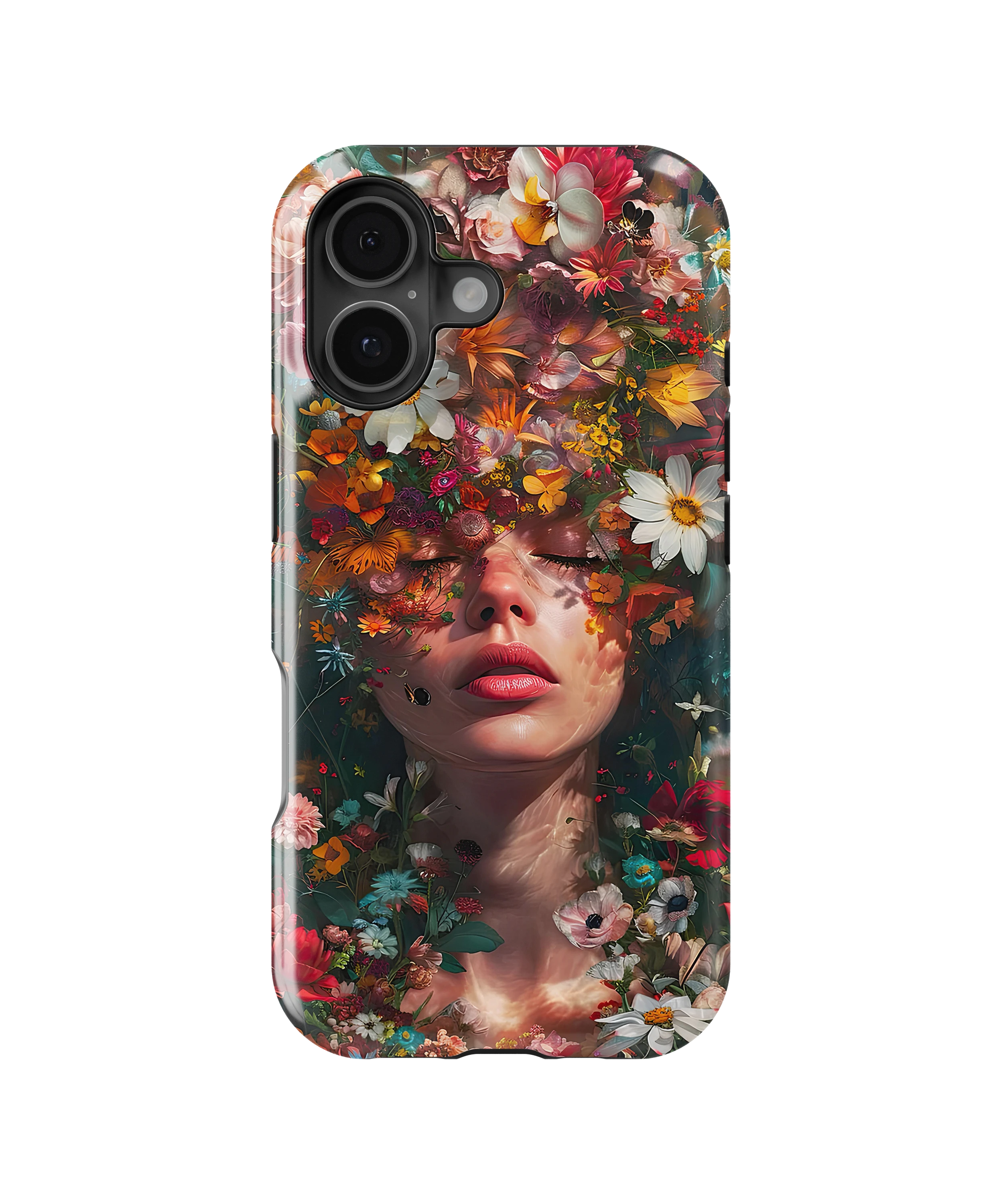 Coque iPhone Femme Florale Artistique