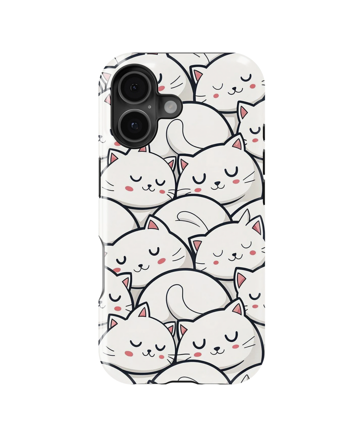 Coque iPhone – Cute Cats Pattern
