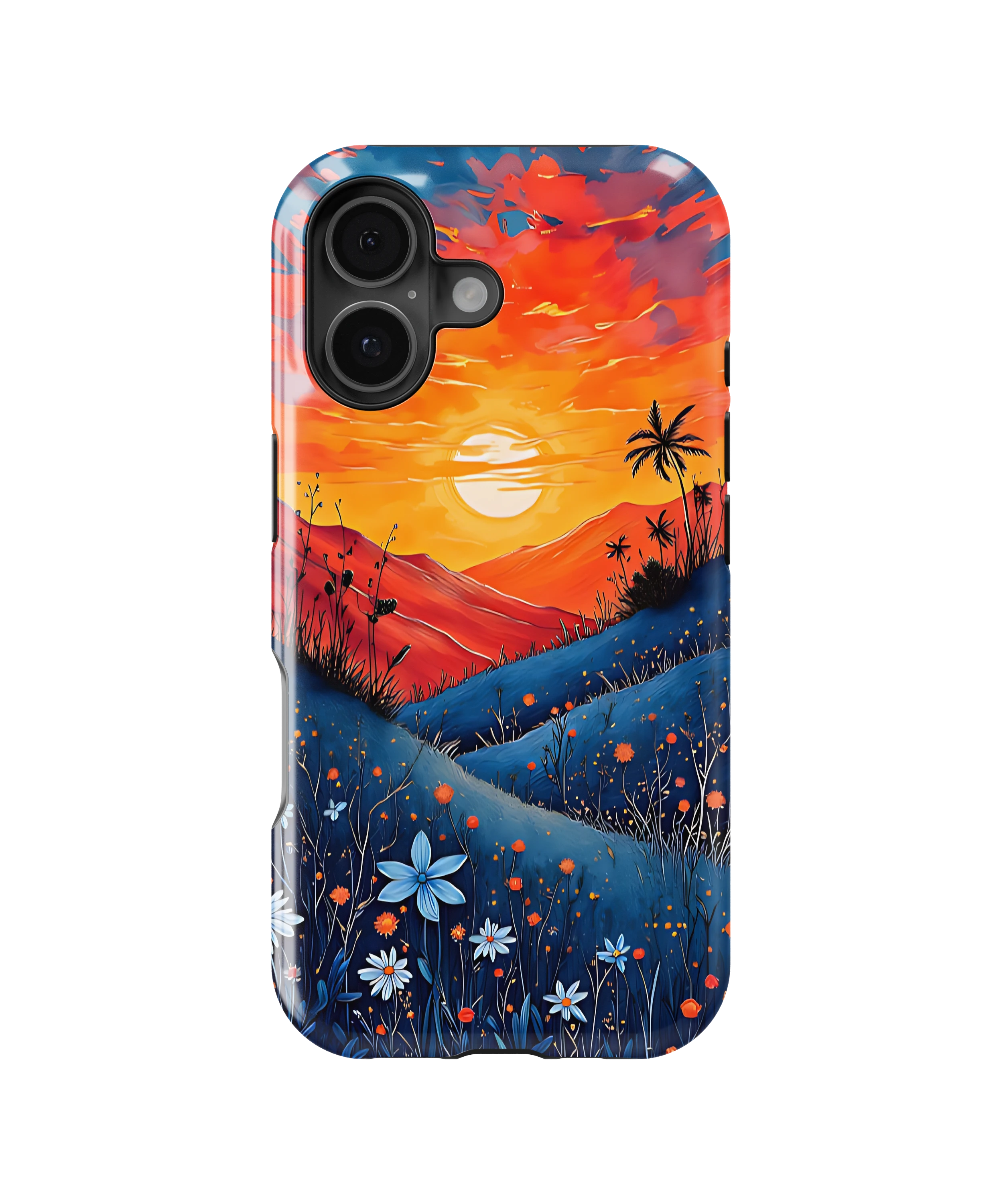 Coque iPhone Sunset Landscape