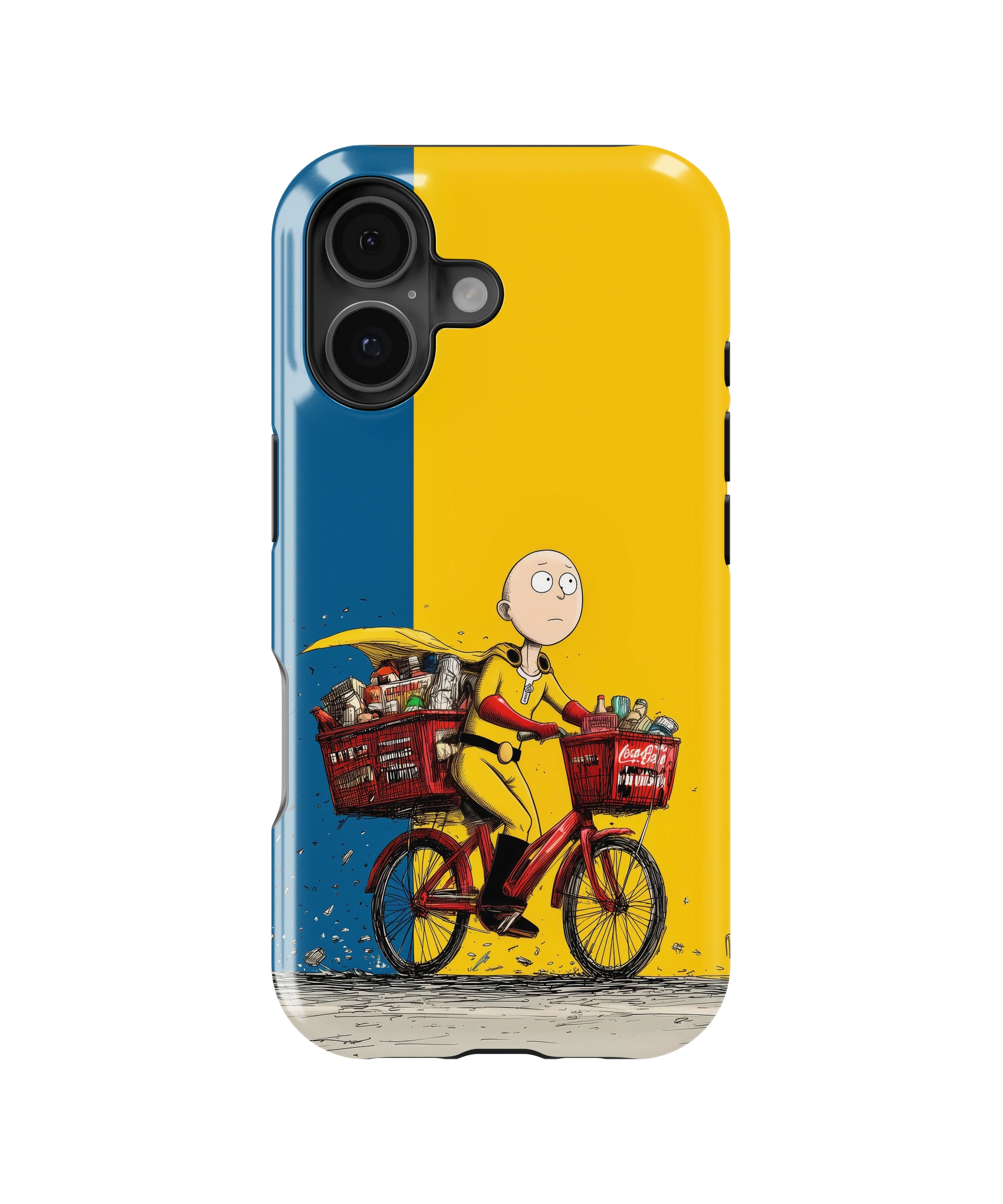 Coque iPhone One Punch Man – Saitama