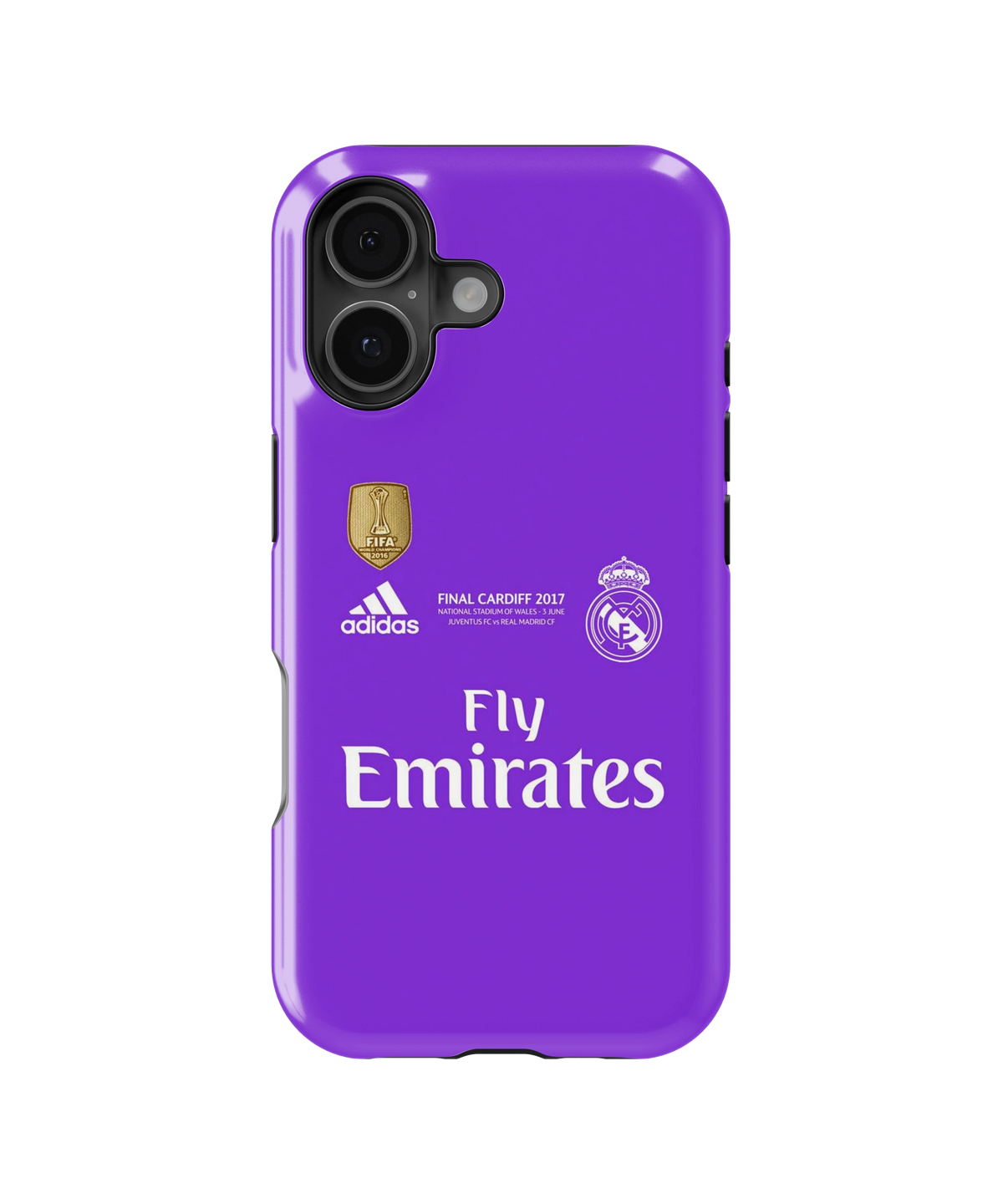 Coque iPhone Real Madrid – Violet | Fly Emirates