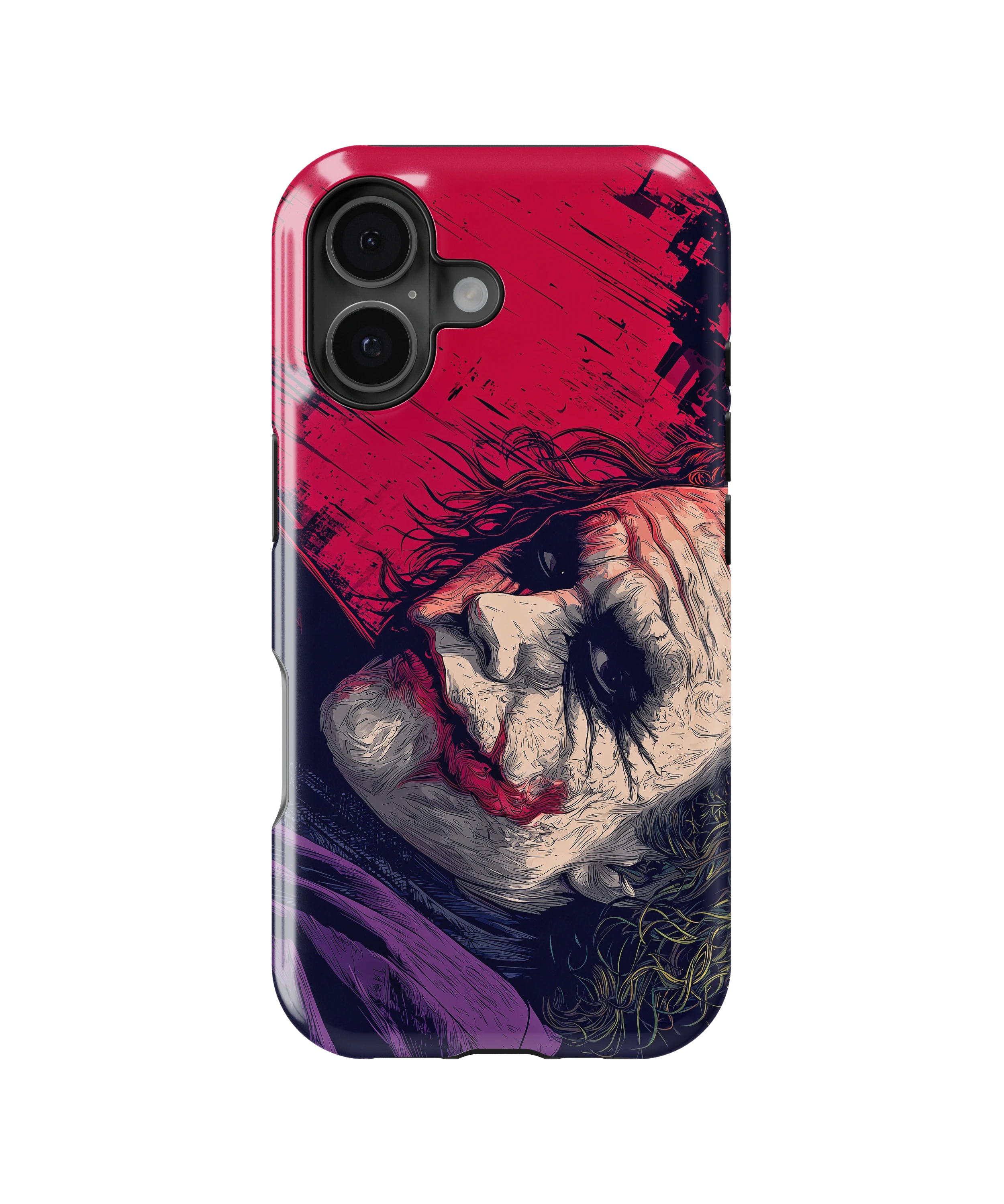 Coque iPhone – Design Joker Dark