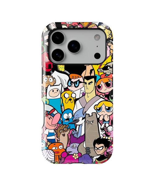 Coque iPhone Cartoon Mix Classique