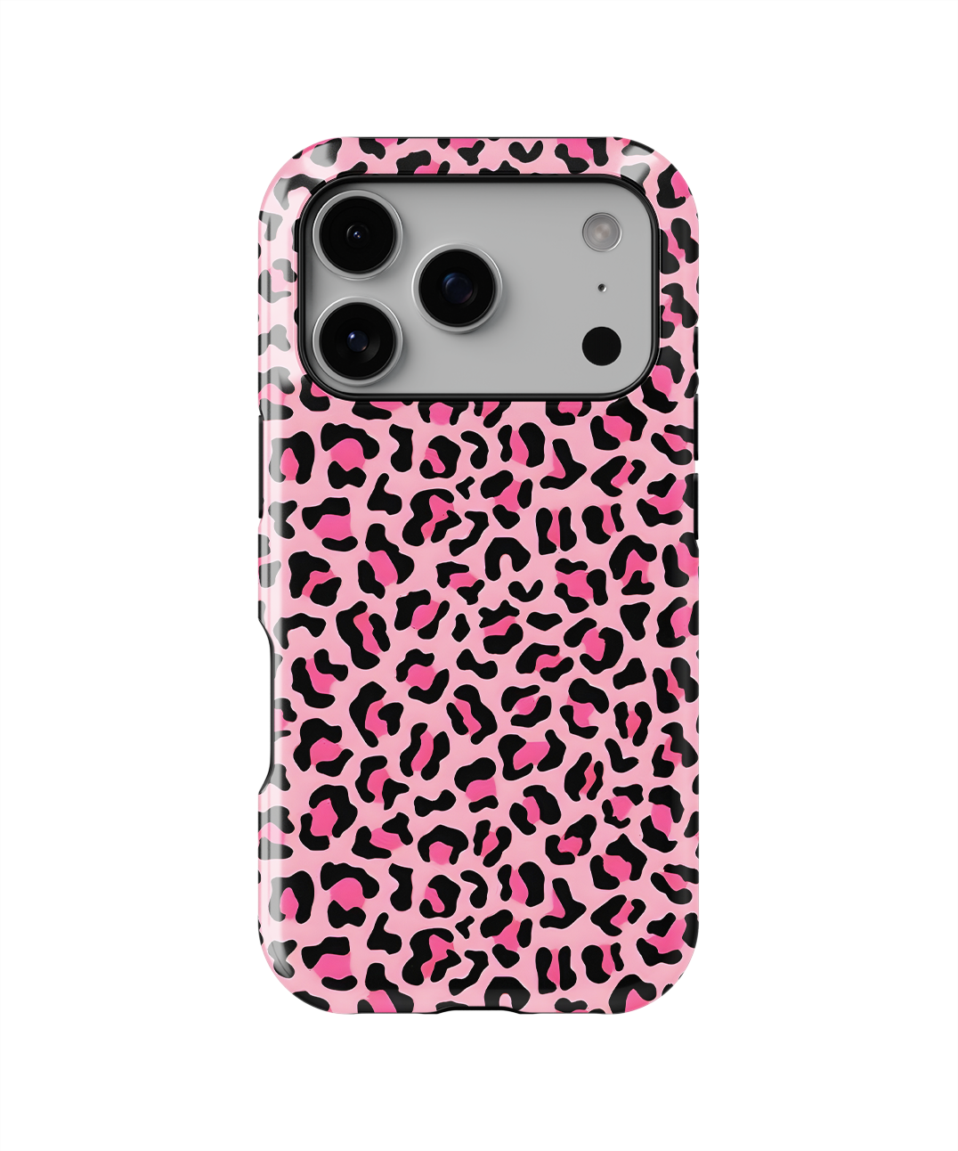 Coque iPhone – Motif Léopard Rose Tendance
