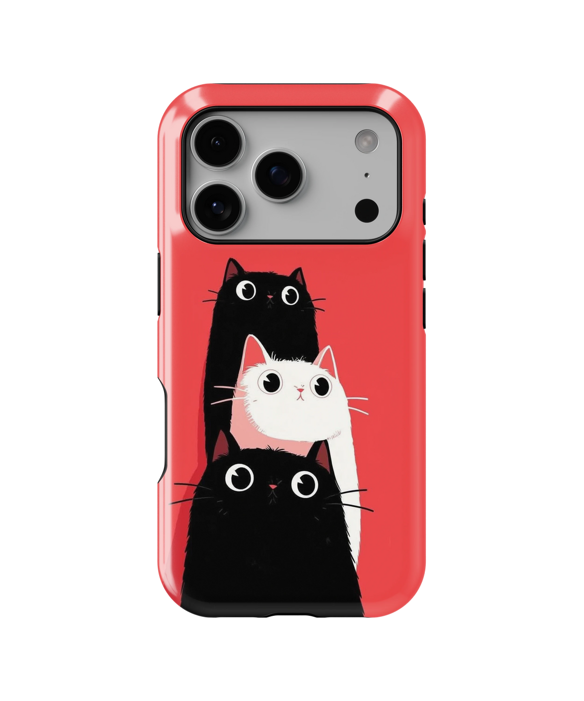 Coque iPhone – Trio de Chats