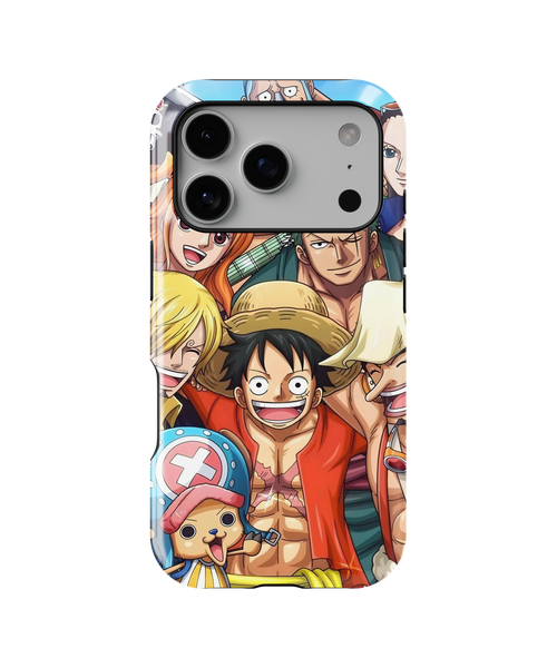 Coque iPhone Équipage Straw Hat – Anime One Piece