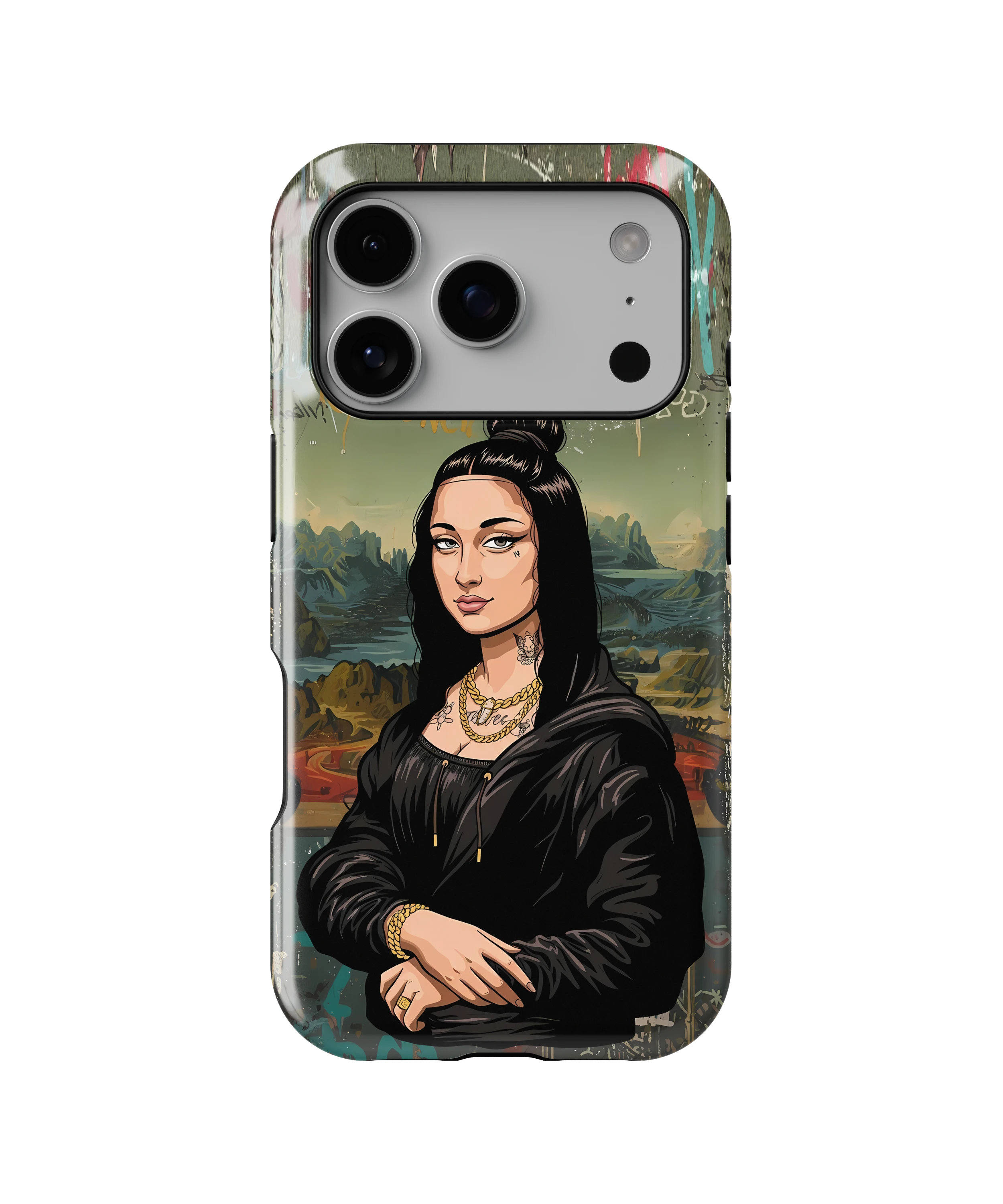 Coque iPhone Mona Lisa Street Style
