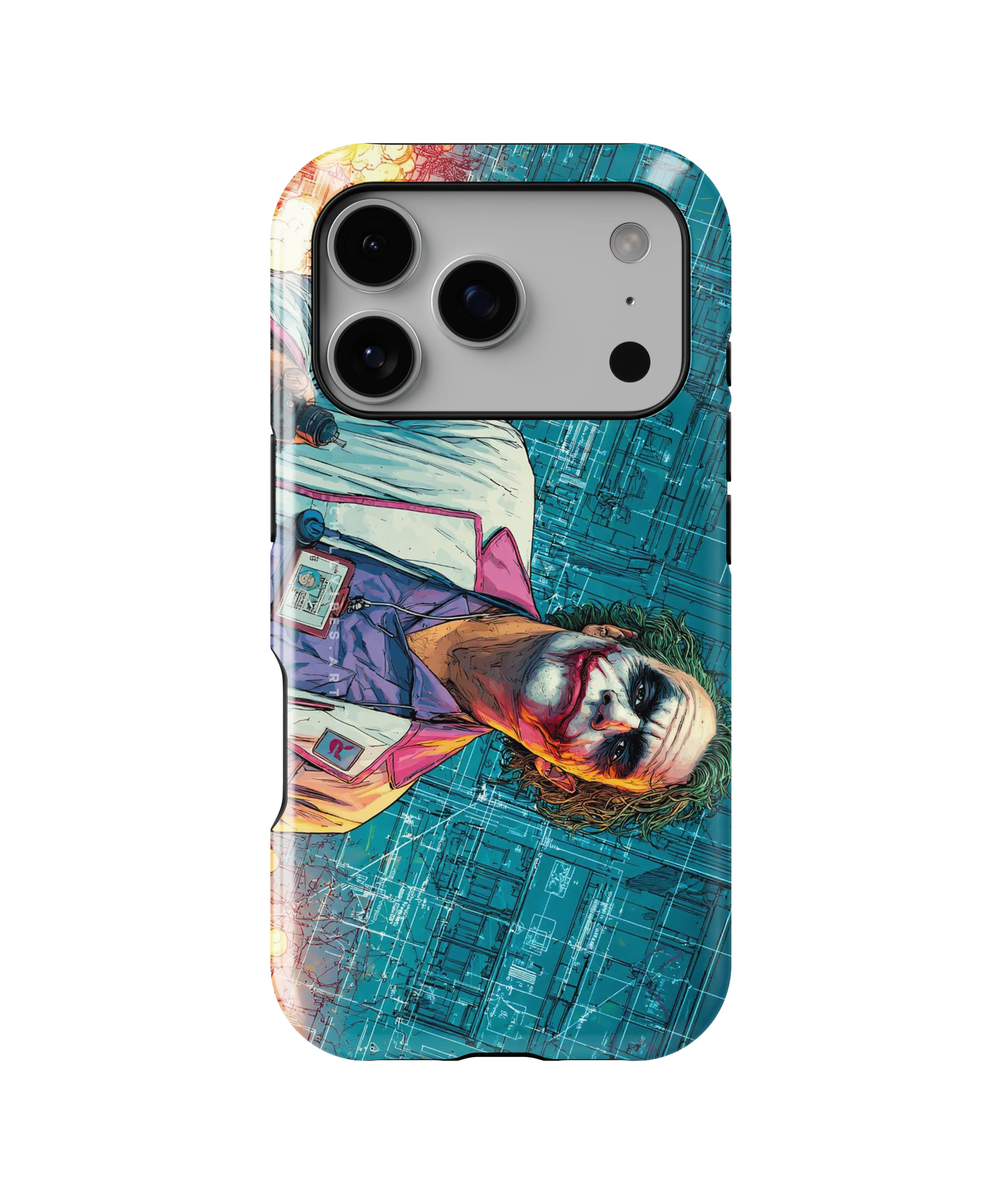 Coque iPhone Joker Art Urbain
