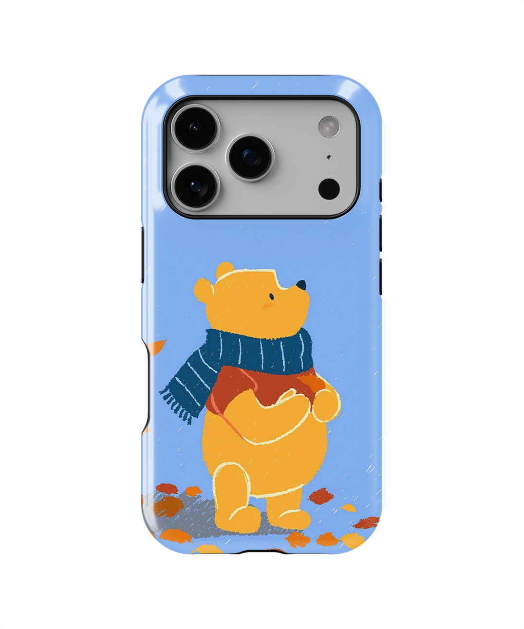 Coque iPhone – Ours Mignon Style Automne