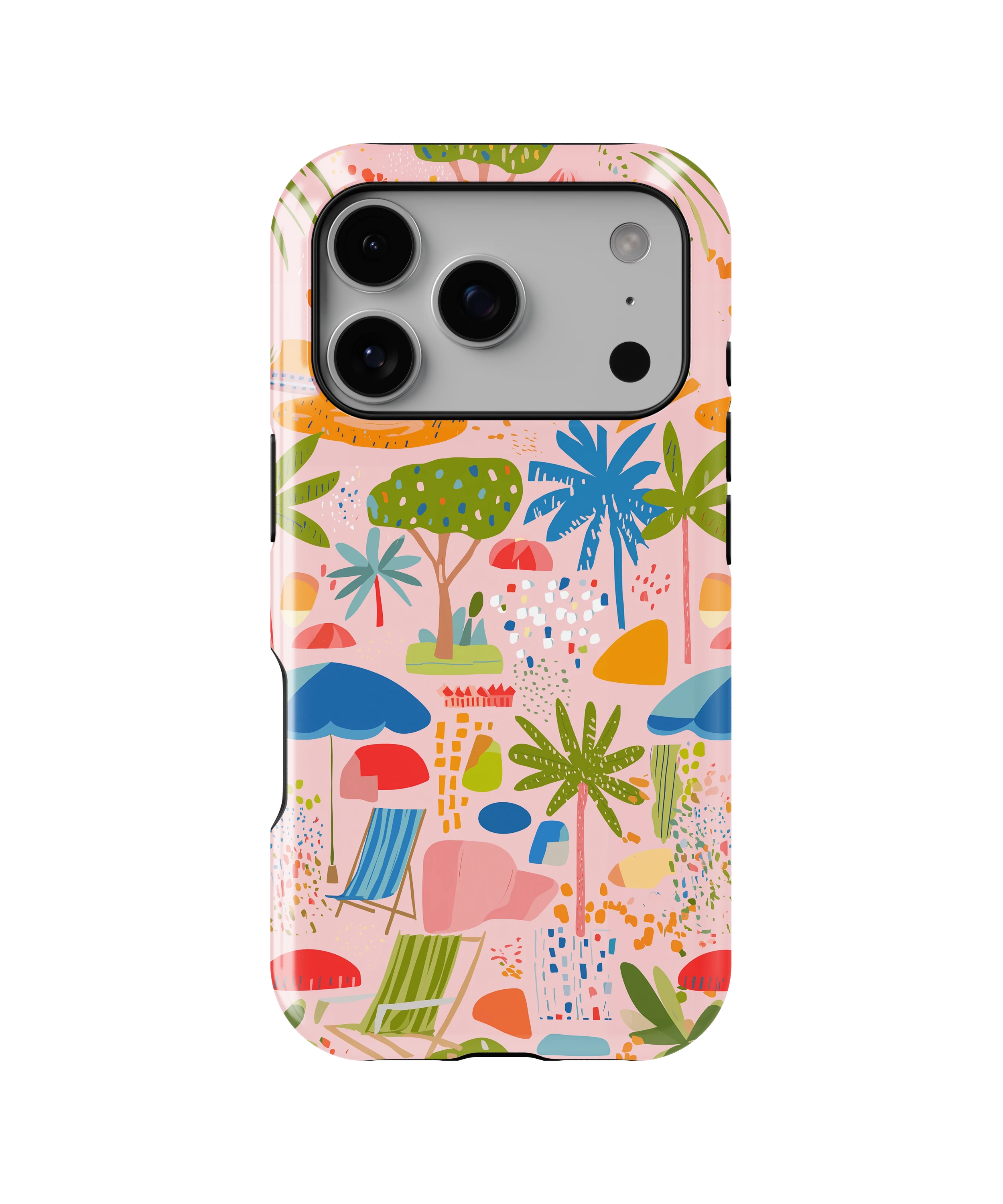Coque iPhone – Design Summer Pastel Plage & Vacances