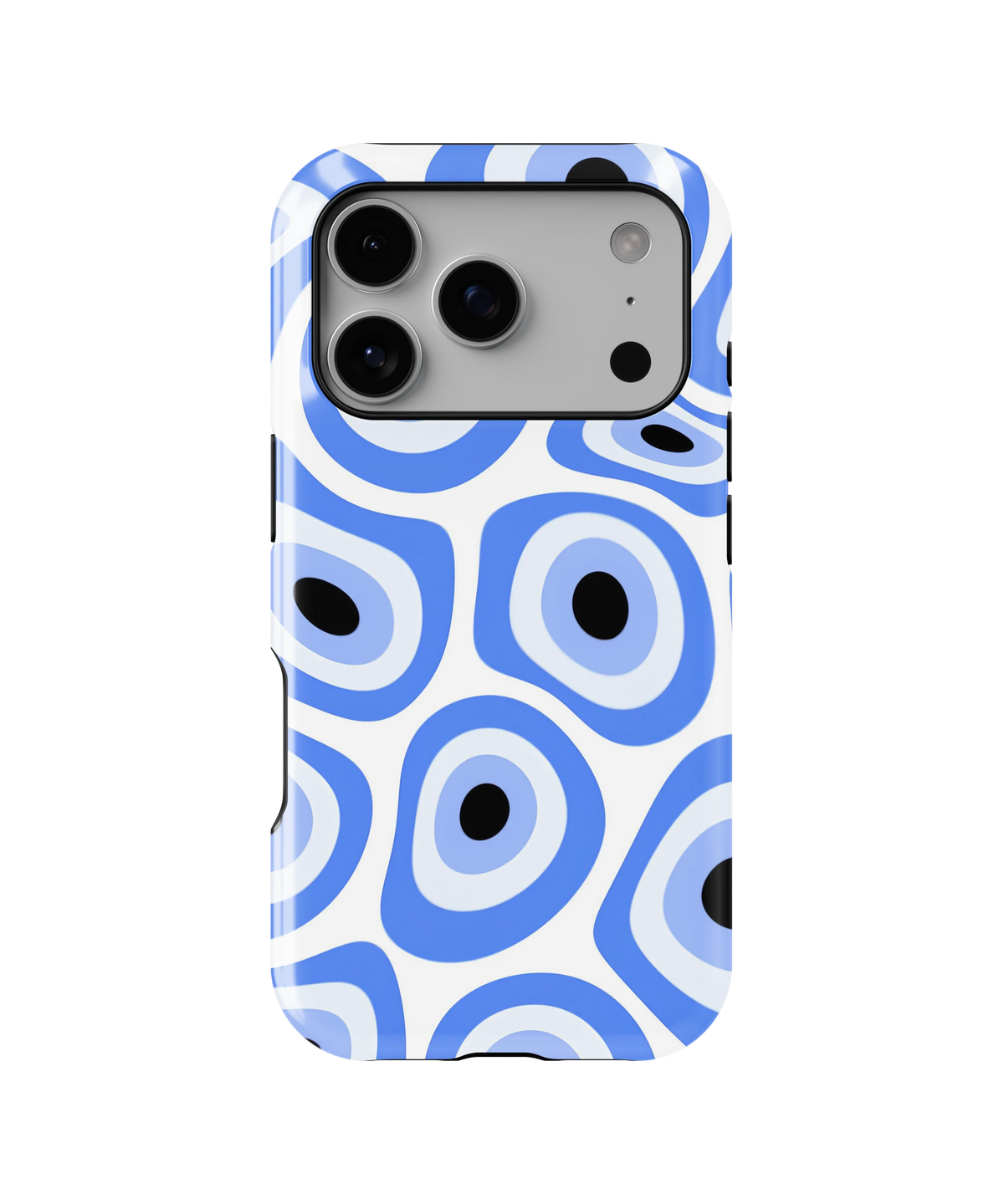 Coque iPhone – Design Œil Bleu