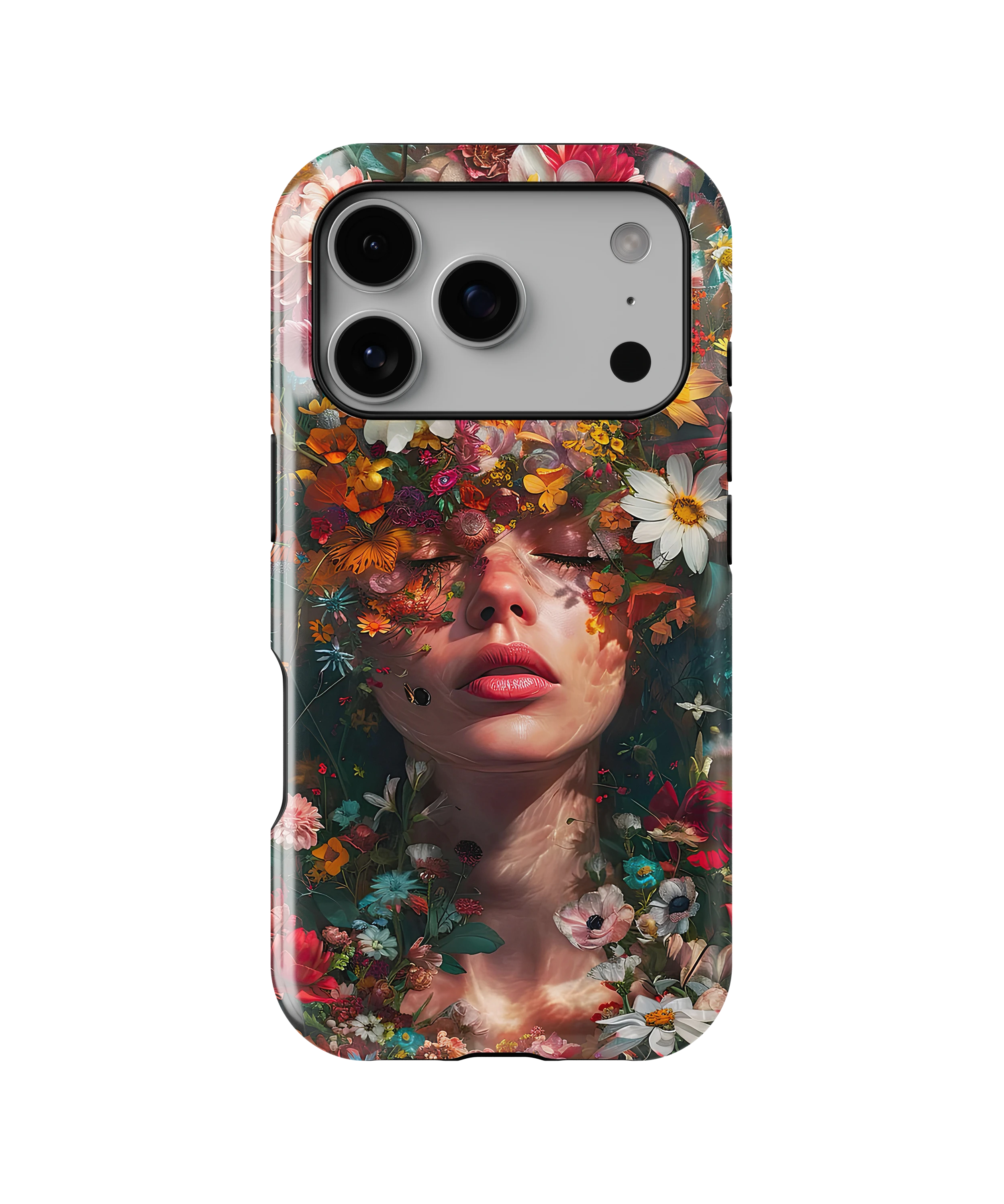 Coque iPhone Femme Florale Artistique