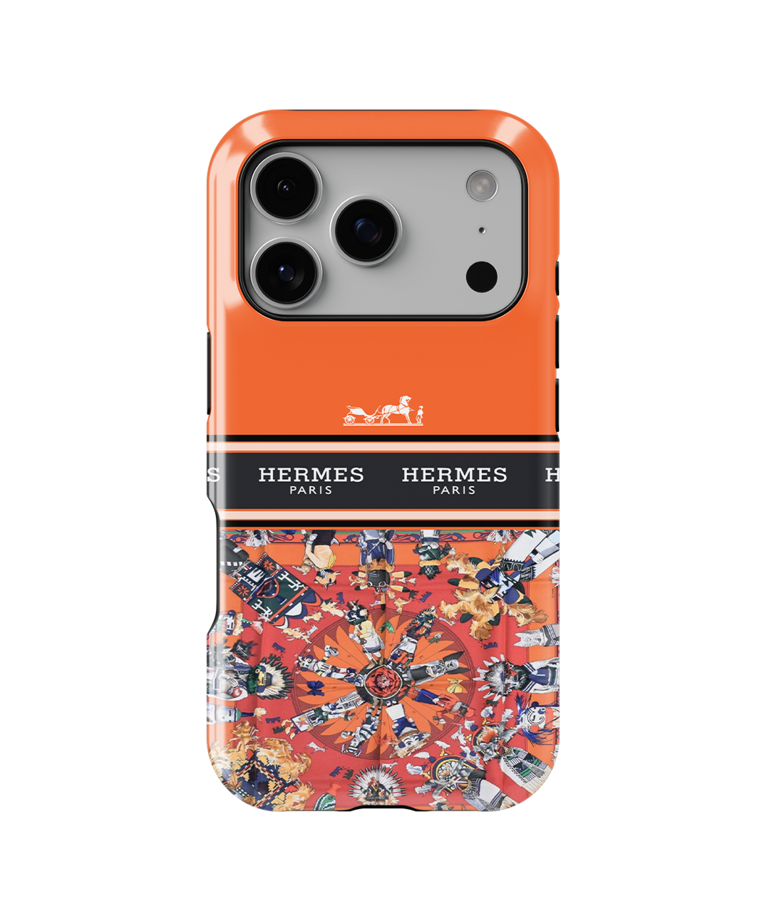 Coque iPhone – Design Hermès Luxe