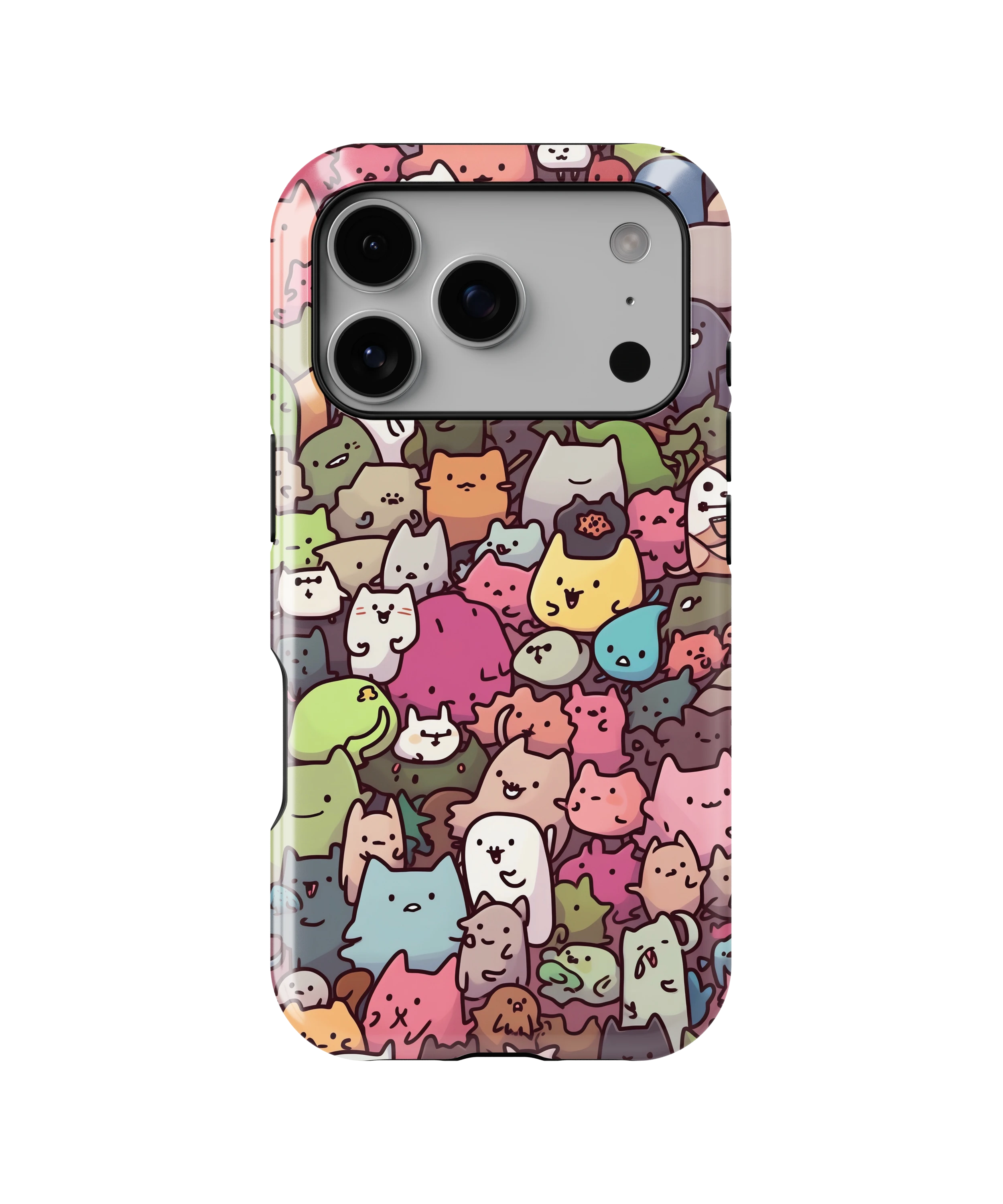 Coque iPhone – Design Animaux Kawaii