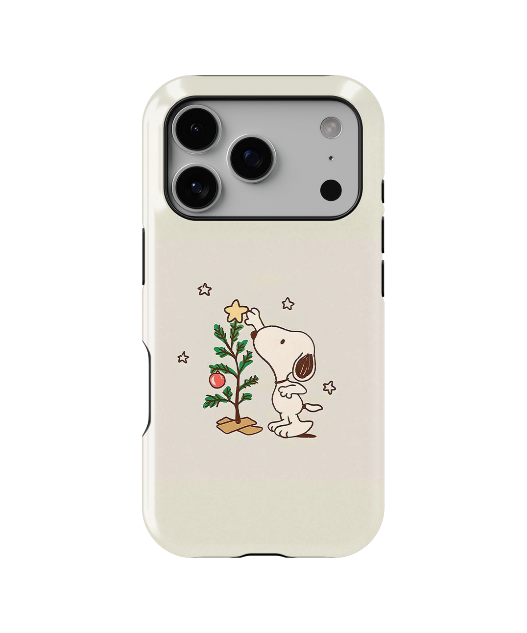 Coque iPhone – Snoopy Noël Minimaliste