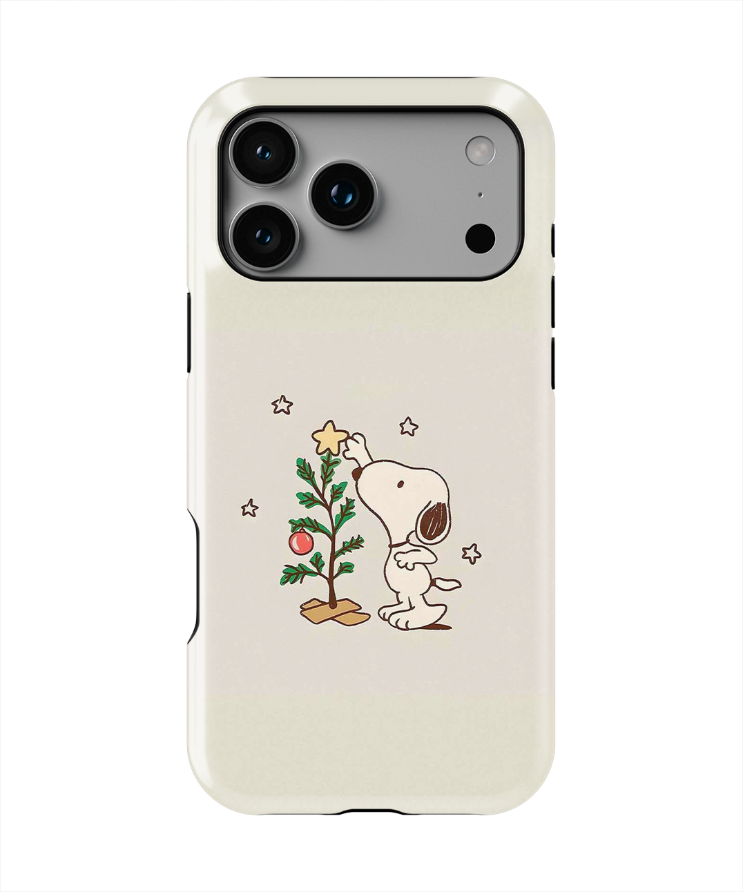 Coque iPhone – Snoopy Noël Minimaliste