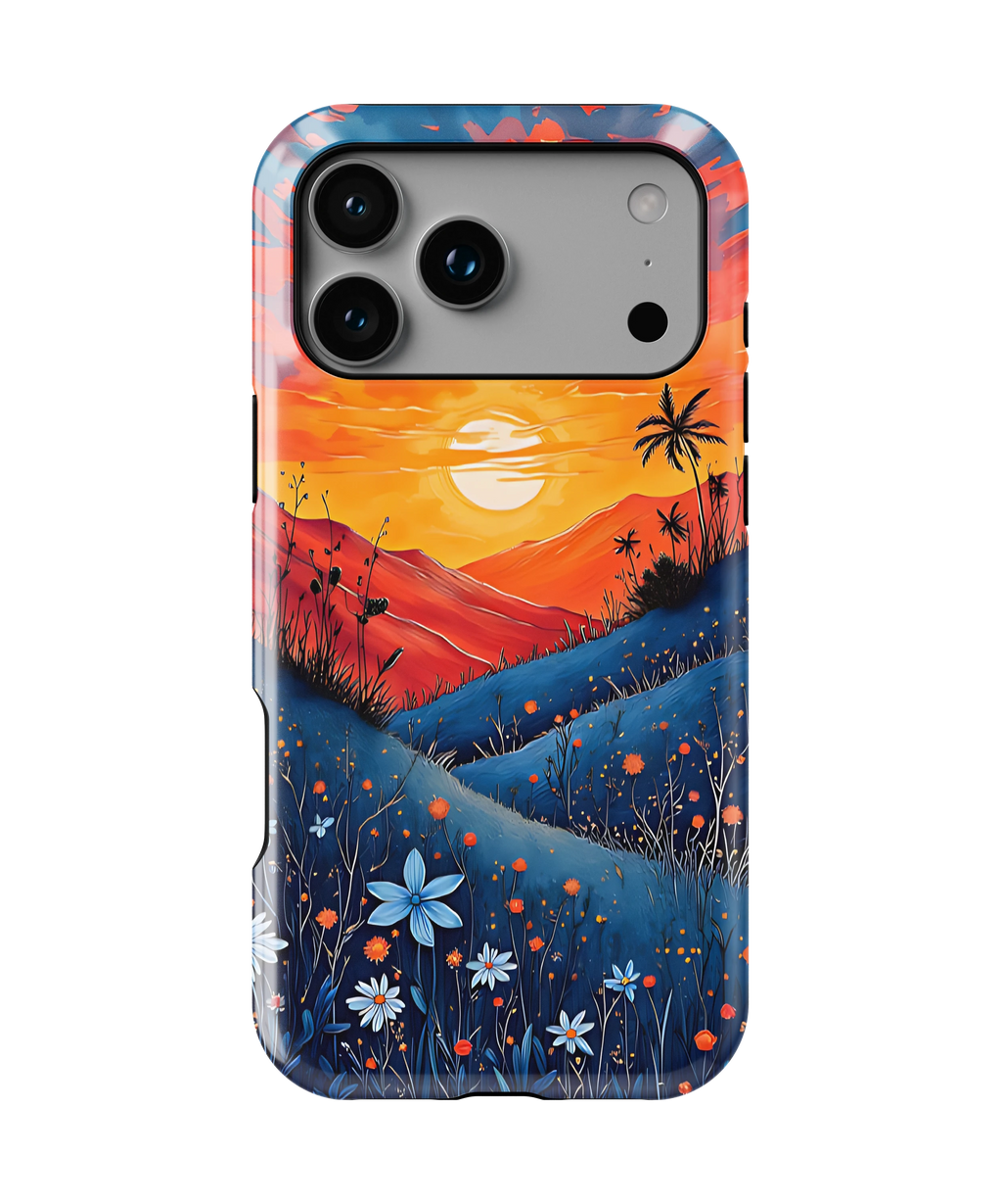 Coque iPhone Sunset Landscape