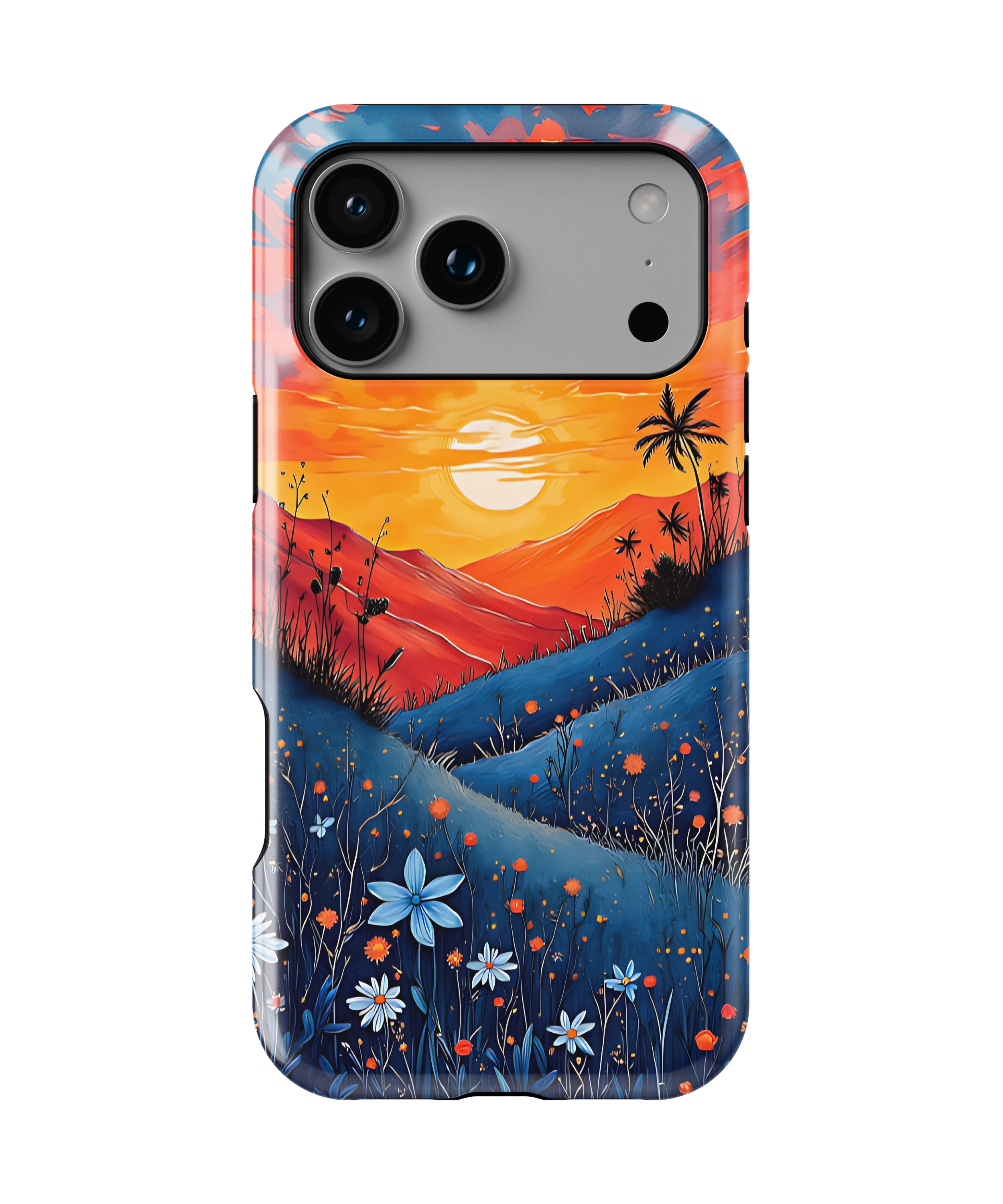 Coque iPhone Sunset Landscape