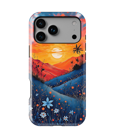 Coque iPhone Sunset Landscape