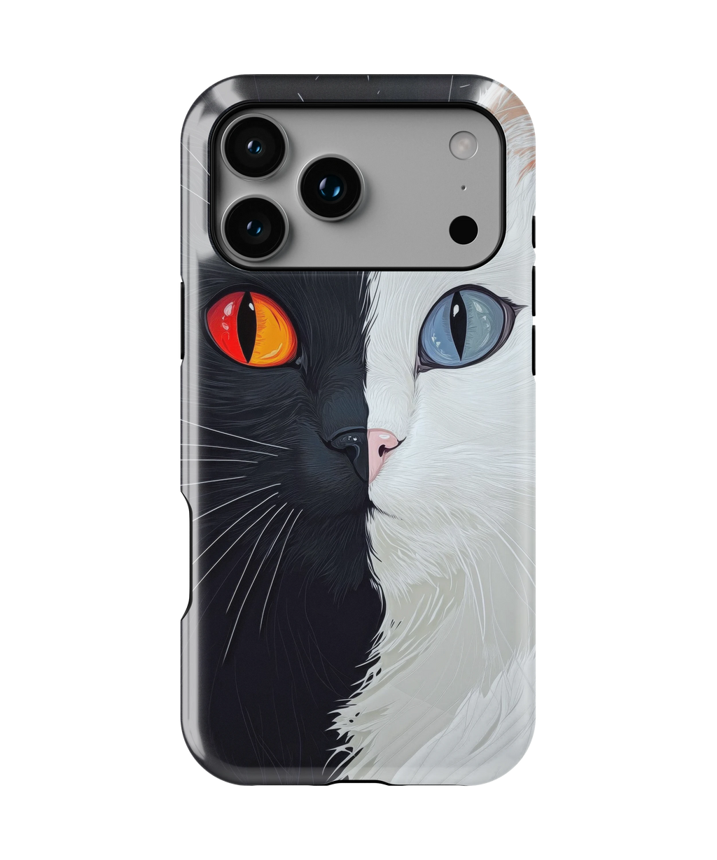 Coque iPhone Chat Yin & Yang